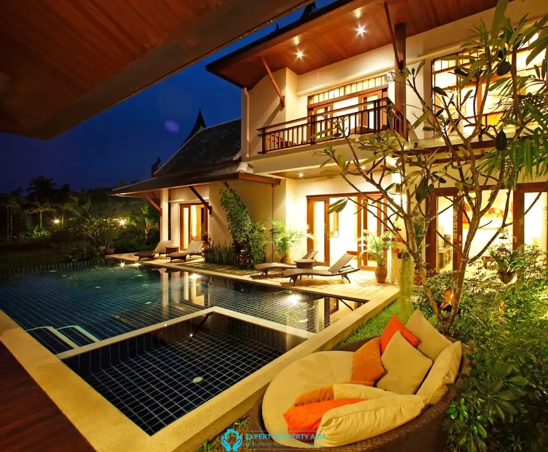 Exclusive 5-Bedroom Pool Villa Just Steps from Plai Laem Beach | Long-Term Rental