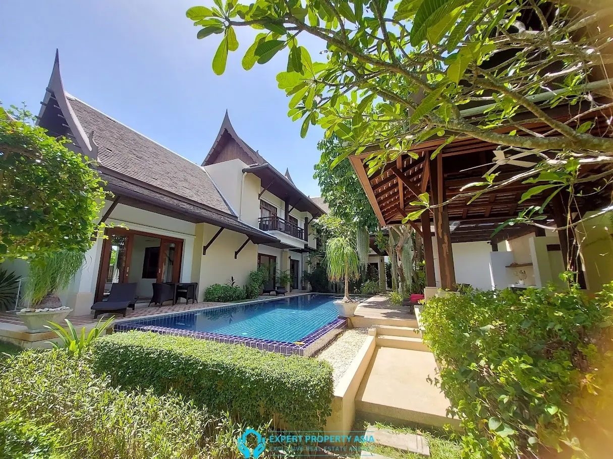 Exclusive 5-Bedroom Pool Villa Just Steps from Plai Laem Beach | Long-Term Rental