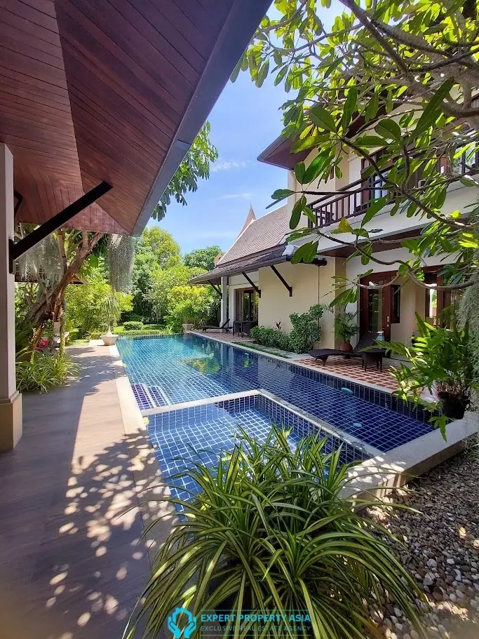 Exclusive 5-Bedroom Pool Villa Just Steps from Plai Laem Beach | Long-Term Rental
