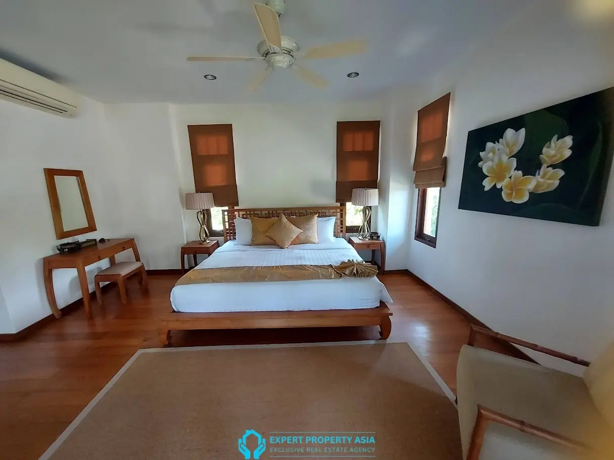 Exclusive 5-Bedroom Pool Villa Just Steps from Plai Laem Beach | Long-Term Rental