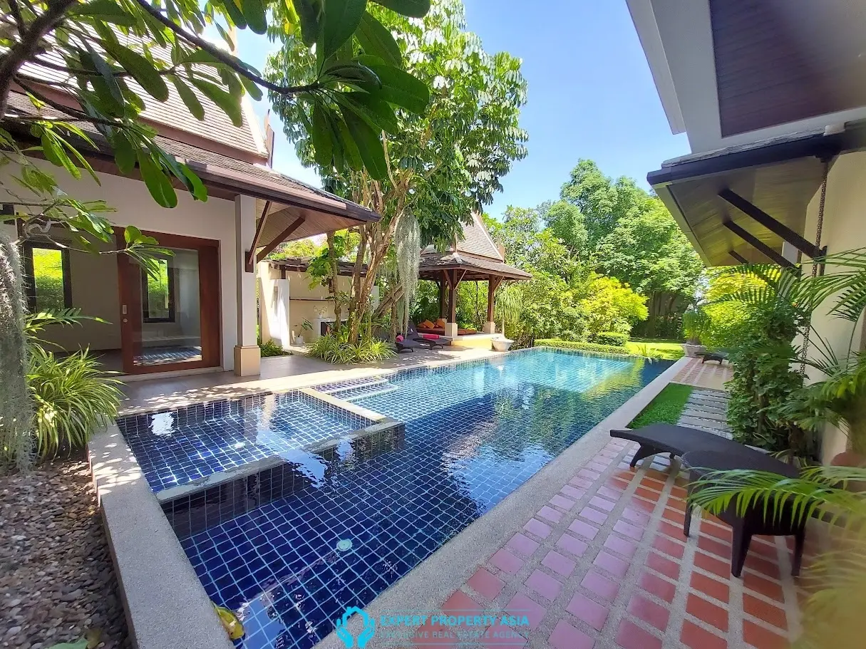 Exclusive 5-Bedroom Pool Villa Just Steps from Plai Laem Beach | Long-Term Rental