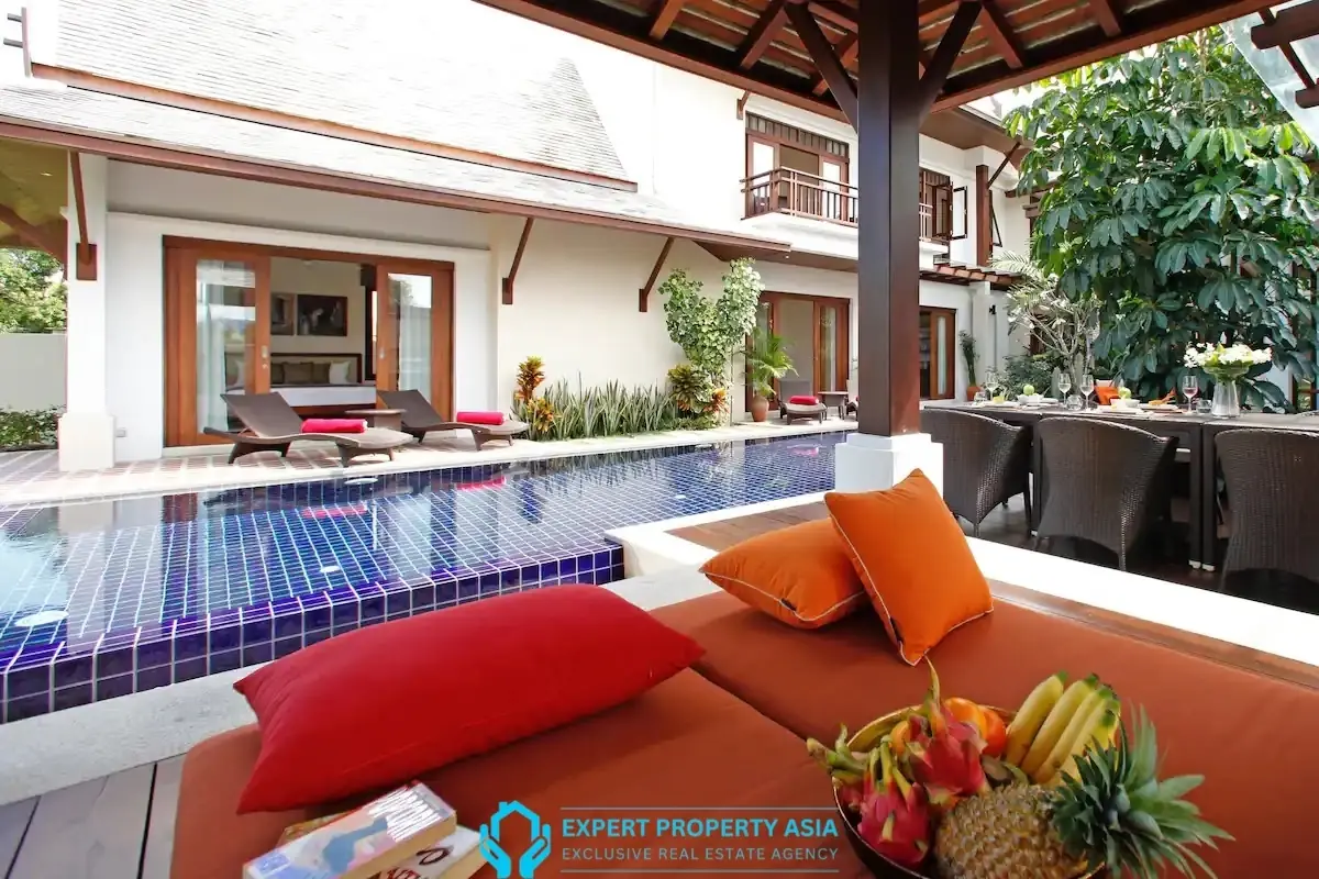 Exclusive 5-Bedroom Pool Villa Just Steps from Plai Laem Beach | Long-Term Rental