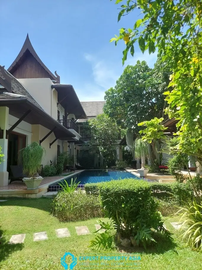 Exclusive 5-Bedroom Pool Villa Just Steps from Plai Laem Beach | Long-Term Rental
