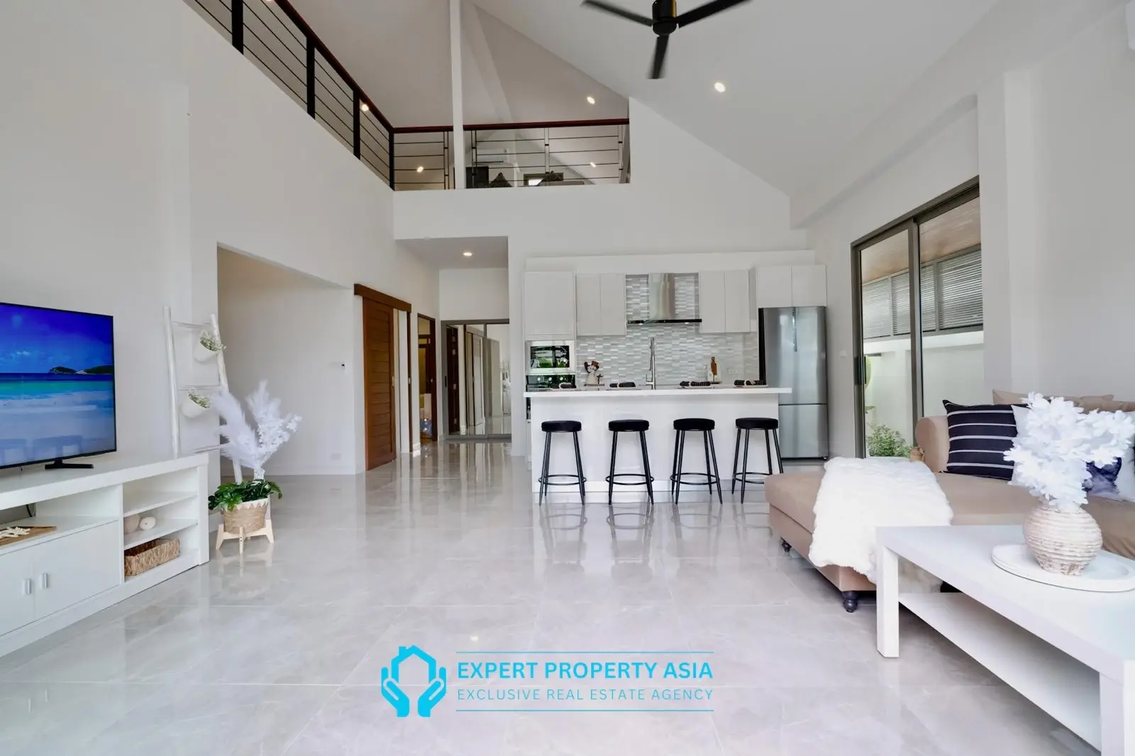 Luxury Long-Term Rental in Bo Phut – 3BR, Jacuzzi, Western Kitchen