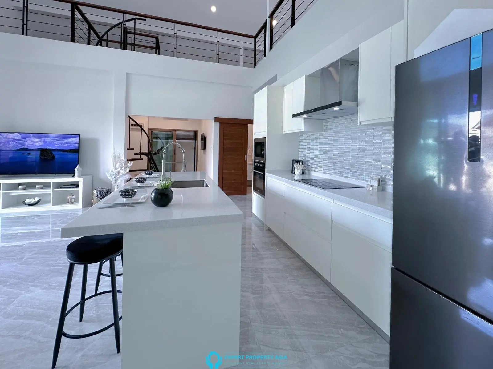 Luxury Long-Term Rental in Bo Phut – 3BR, Jacuzzi, Western Kitchen