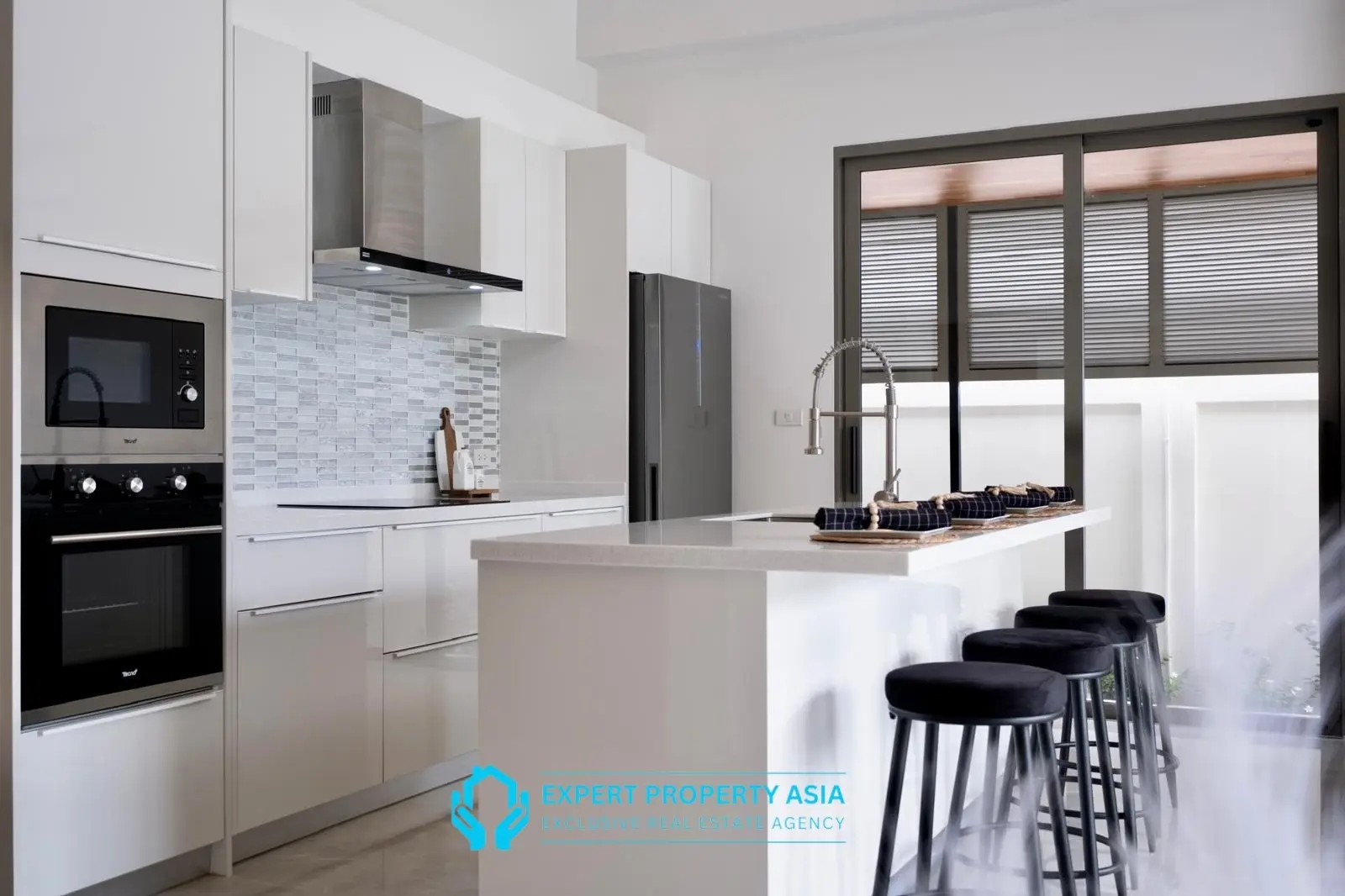 Luxury Long-Term Rental in Bo Phut – 3BR, Jacuzzi, Western Kitchen
