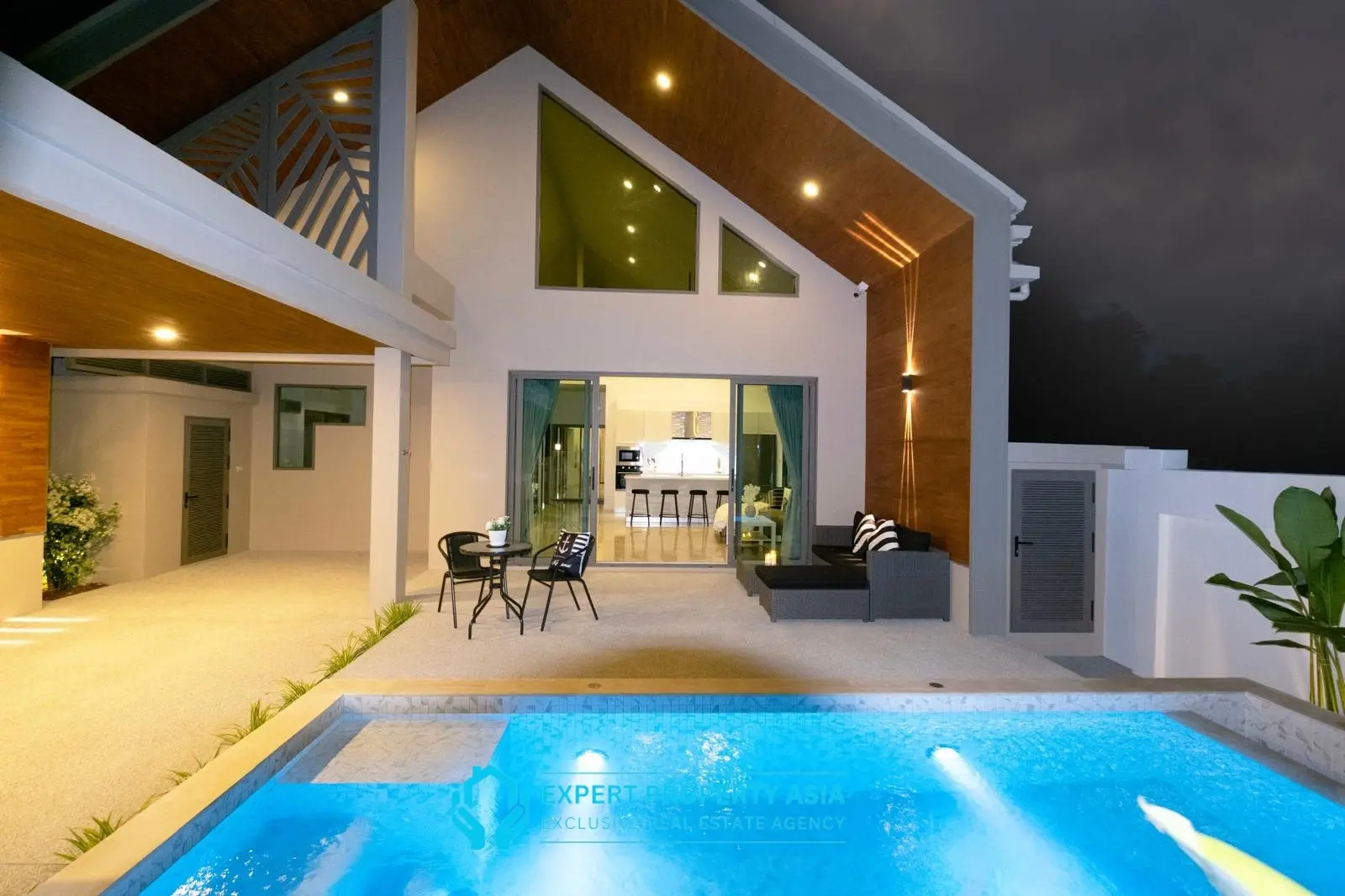 Luxury Long-Term Rental in Bo Phut – 3BR, Jacuzzi, Western Kitchen