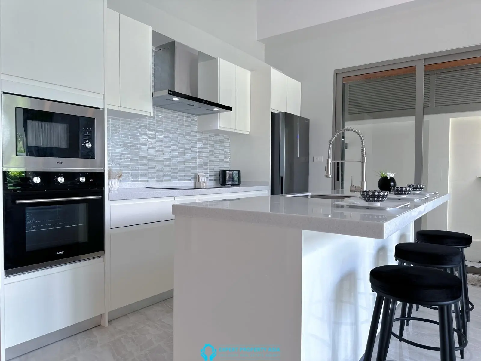 Luxury Long-Term Rental in Bo Phut – 3BR, Jacuzzi, Western Kitchen