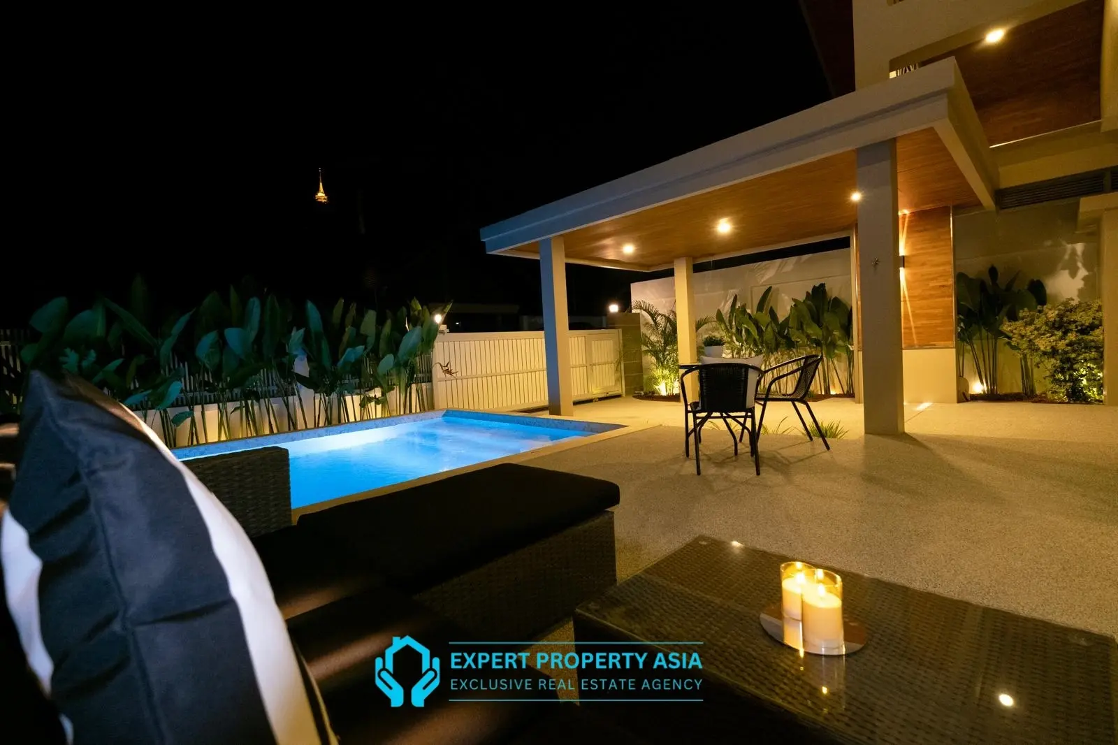 Luxury Long-Term Rental in Bo Phut – 3BR, Jacuzzi, Western Kitchen