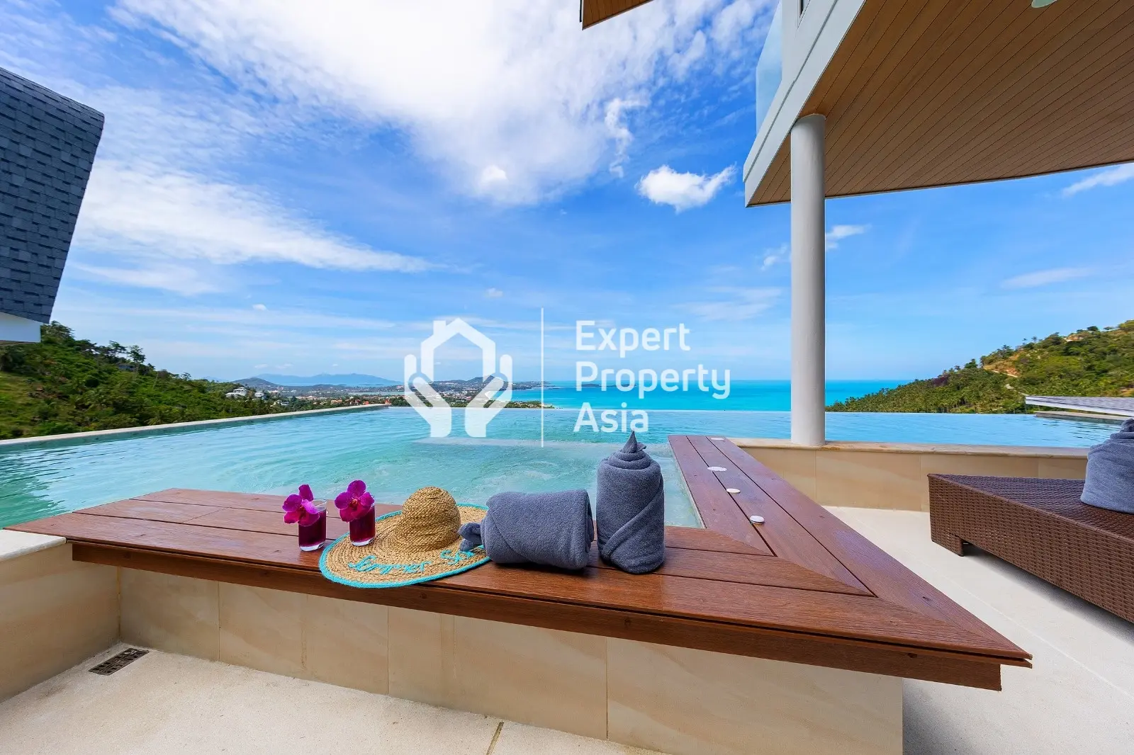 Superbe villa avec 3 chambres et vue sur la mer – Villa B11 à Chaweng Noi, Koh Samui