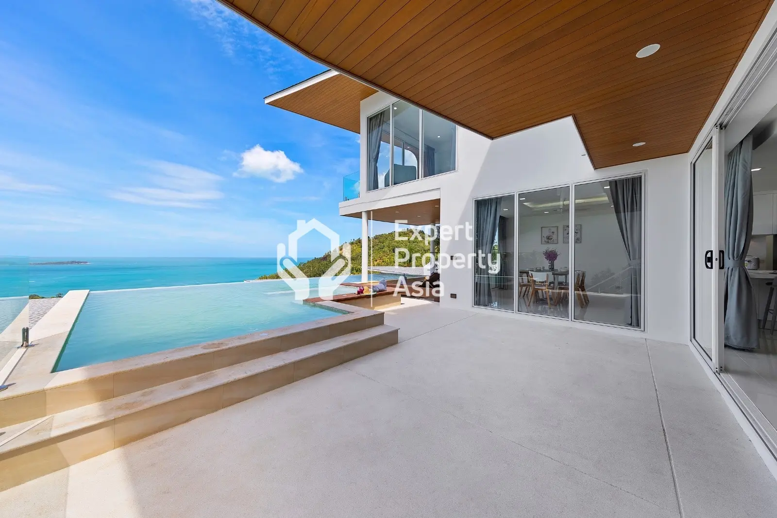 Superbe villa avec 3 chambres et vue sur la mer – Villa B11 à Chaweng Noi, Koh Samui