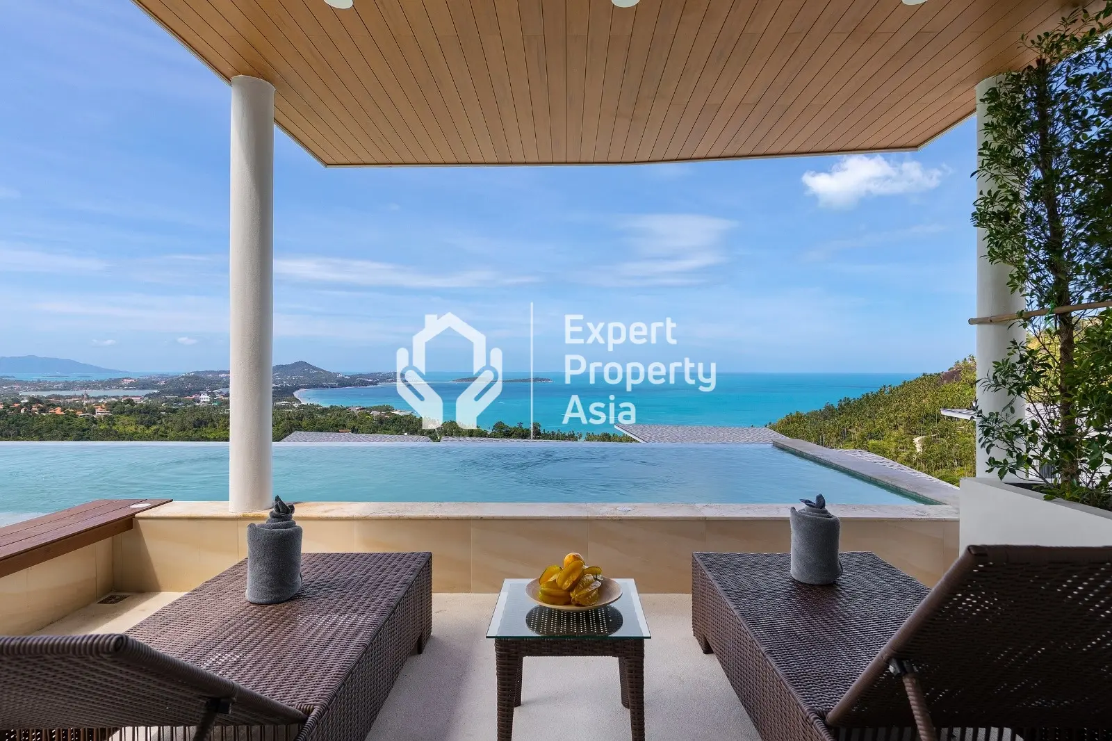 Superbe villa avec 3 chambres et vue sur la mer – Villa B11 à Chaweng Noi, Koh Samui