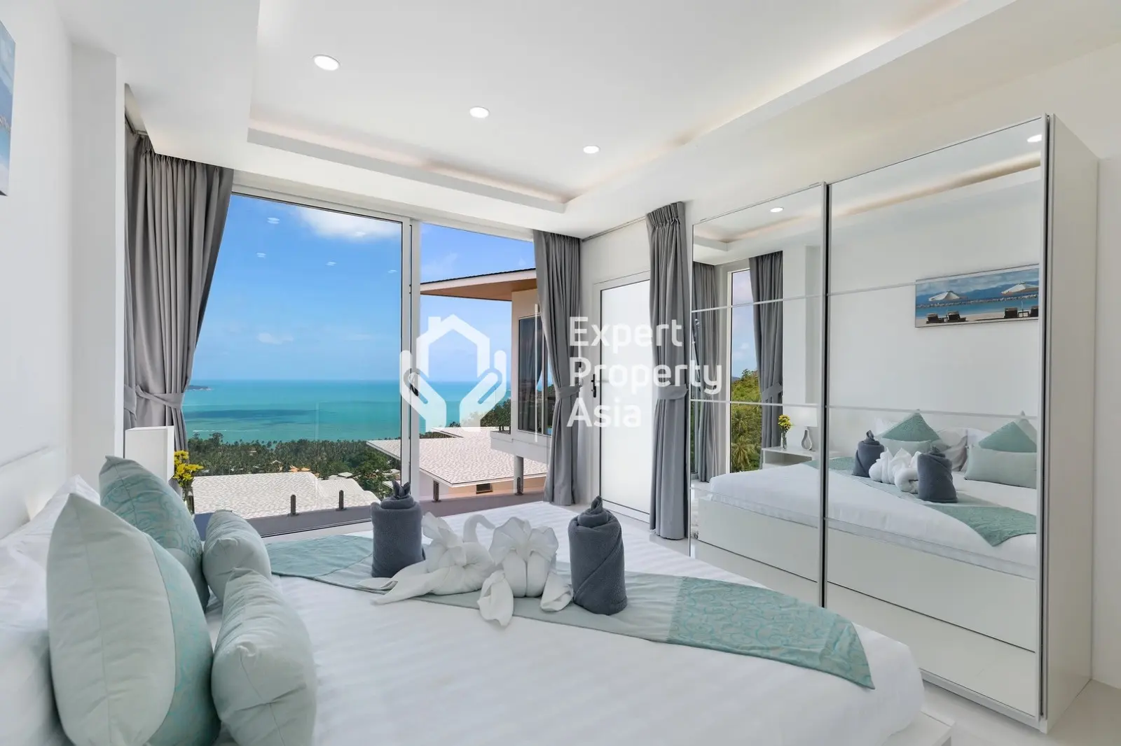 Villa de luxe avec 4 chambres et vue sur la mer – Villa B15 à Chaweng Noi, Koh Samui