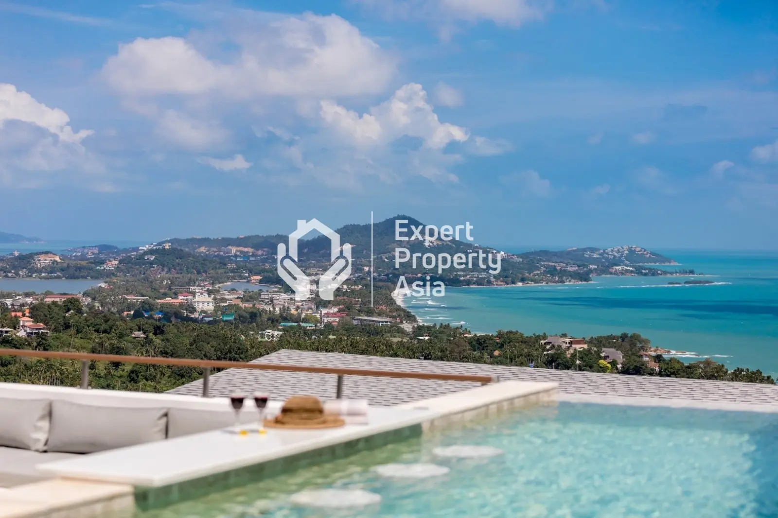 Luxurious 4-Bedroom Sea View Pool Villa – Villa B15 in Chaweng Noi, Koh Samui