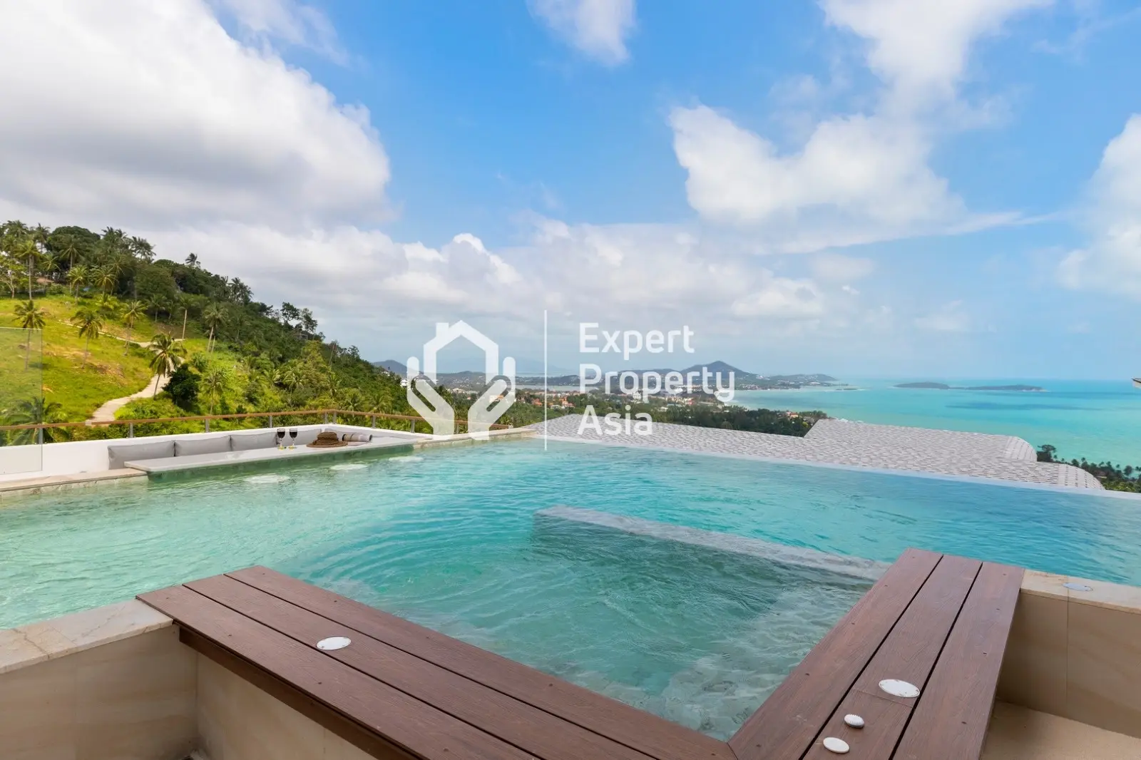 Luxurious 4-Bedroom Sea View Pool Villa – Villa B15 in Chaweng Noi, Koh Samui