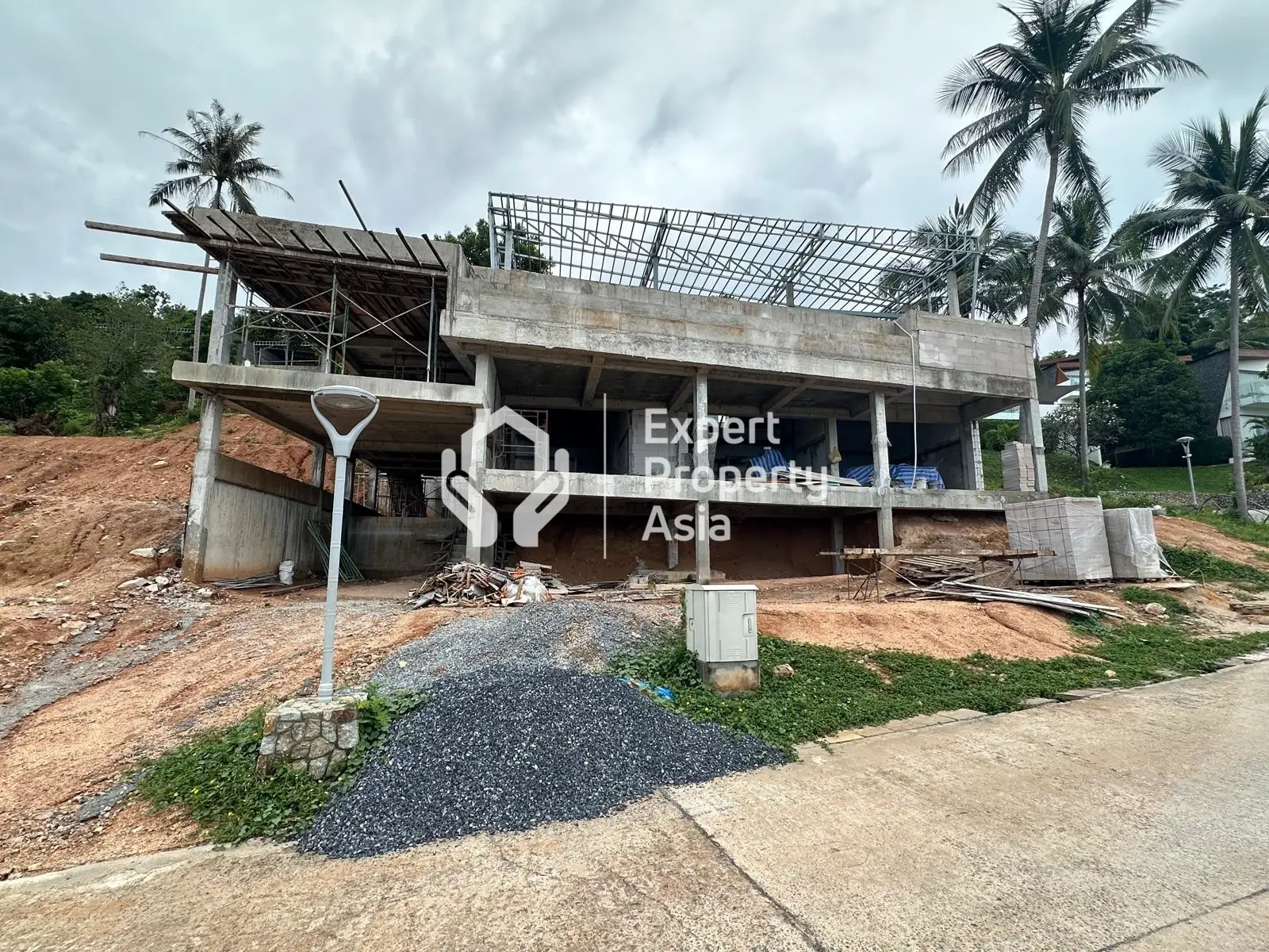 Villa de luxe 4 chambres avec vue sur la mer et piscine à la plage de Maenam, Koh Samui