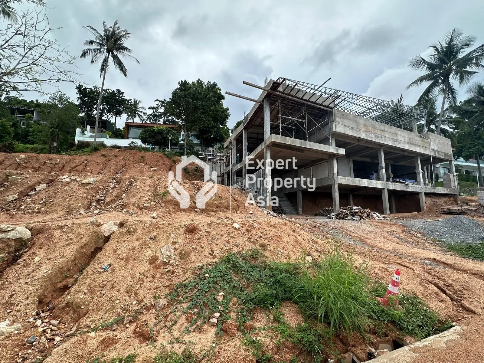 Villa de luxe 4 chambres avec vue sur la mer et piscine à la plage de Maenam, Koh Samui