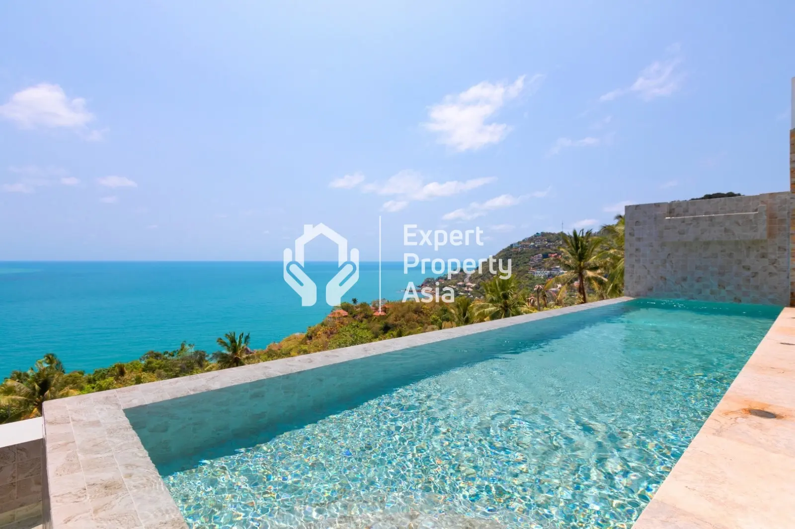 Villa A : Superbe villa duplex avec piscine 3 chambres vue sur mer à Lamai, Koh Samui