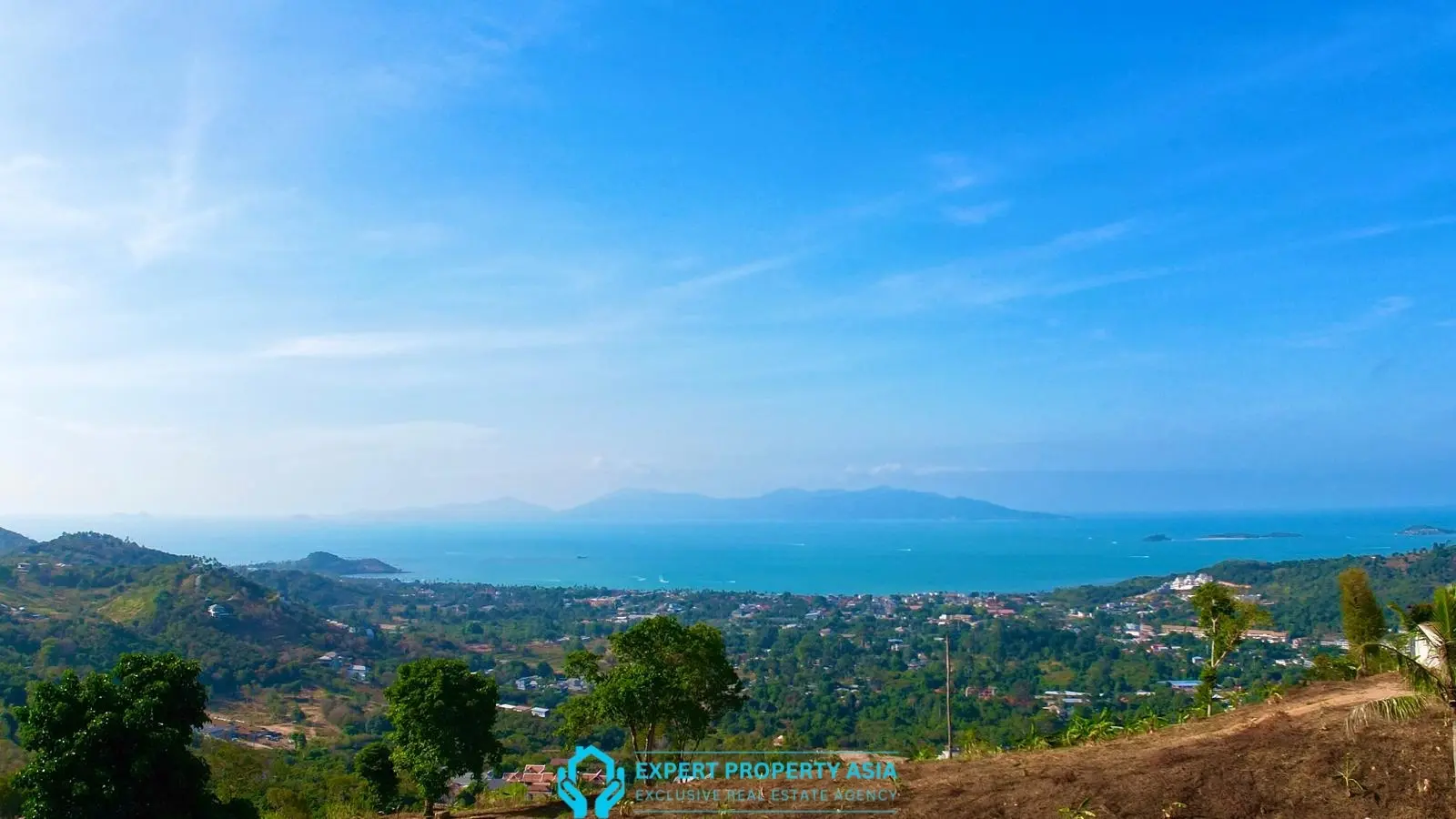 “Panoramic Sea View Land for Sale in Bo Phut – 800 sqm Chanote Plot with Prime Location”