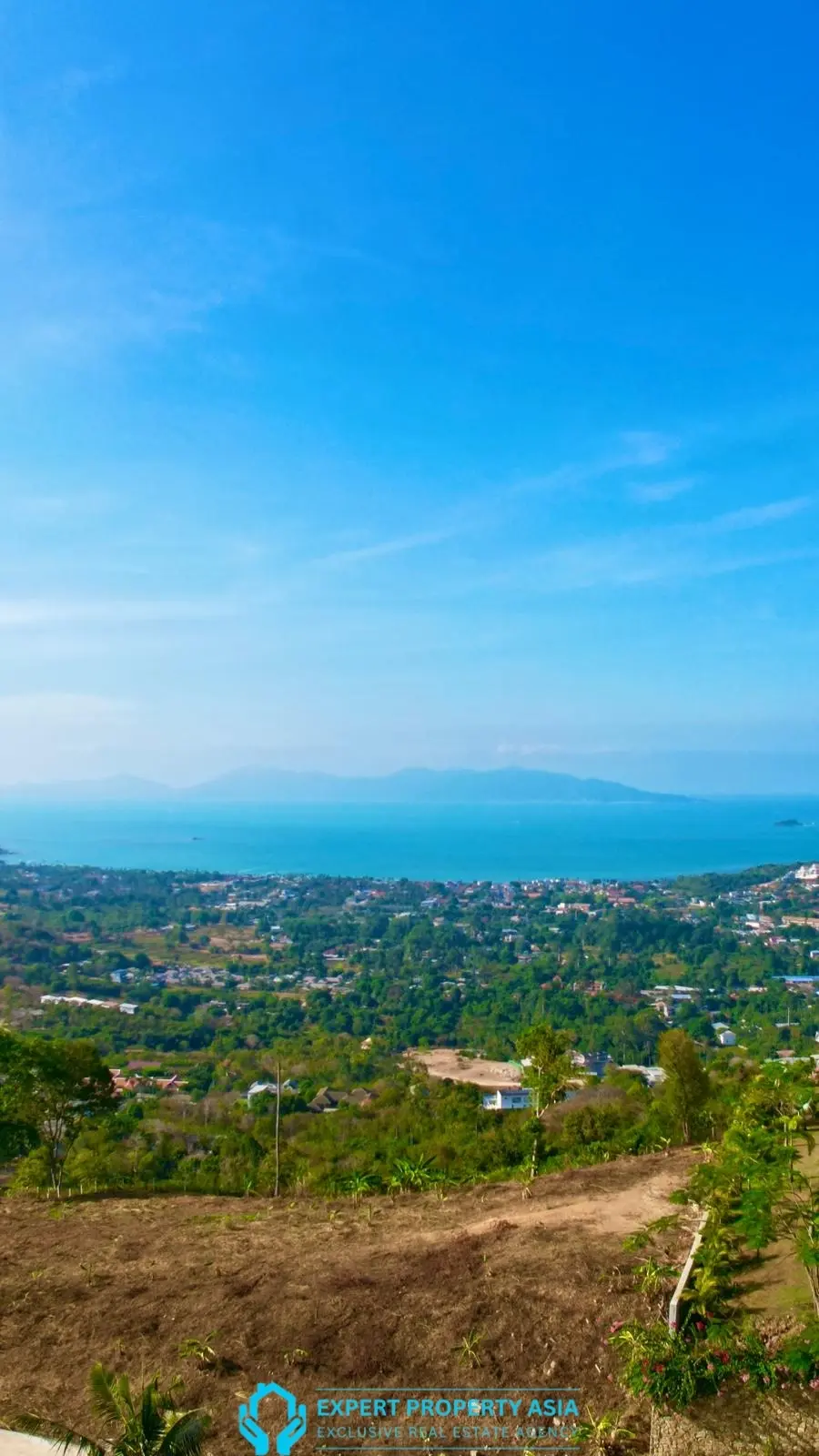 “Panoramic Sea View Land for Sale in Bo Phut – 800 sqm Chanote Plot with Prime Location”