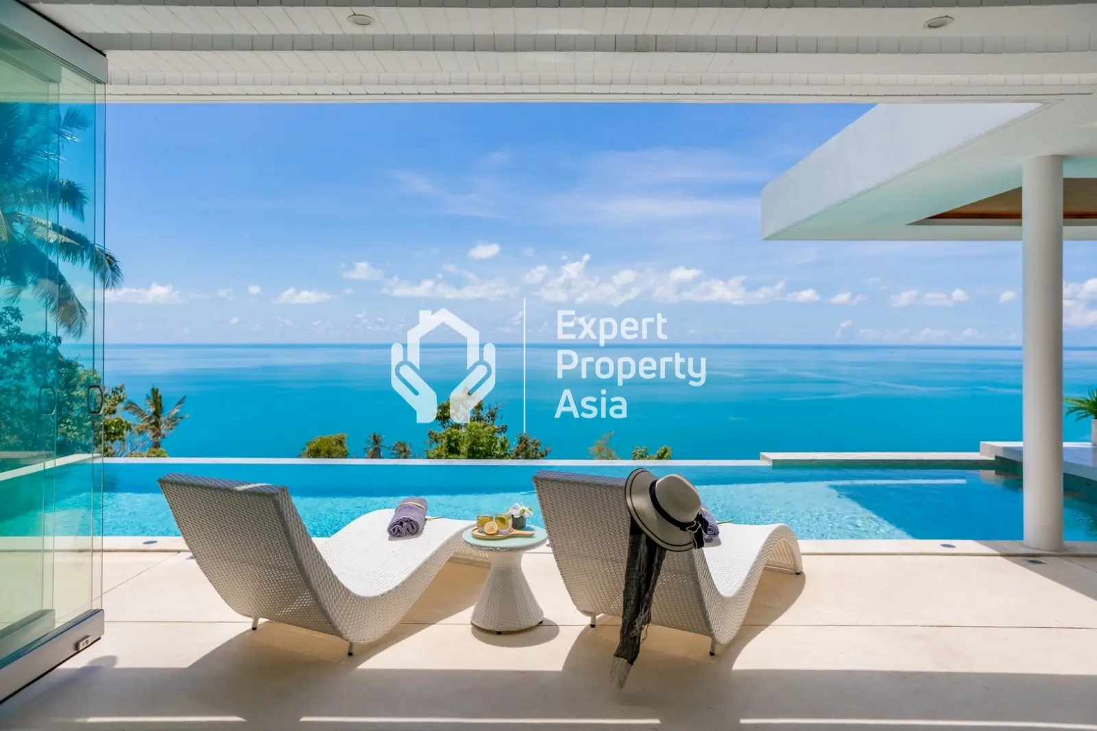 Villa E2: Stunning 4-Bedroom Sea View Pool Villa in Lamai, Koh Samui