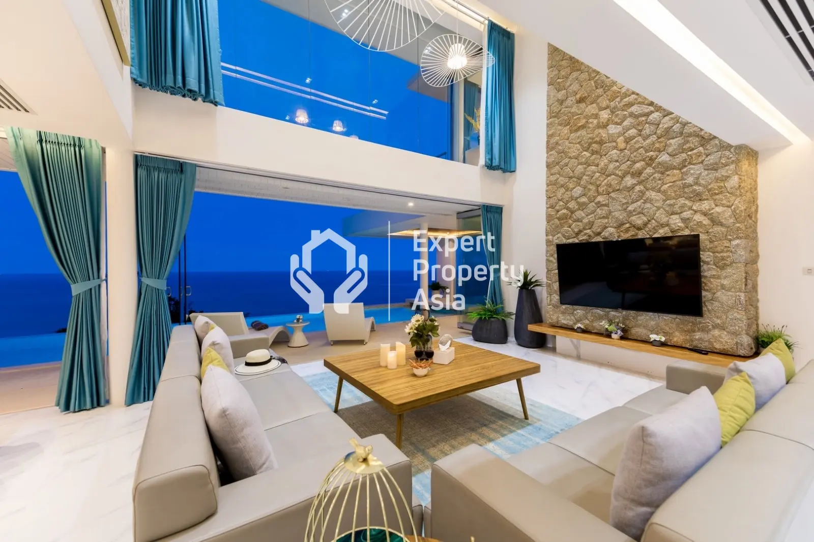 Villa E2: Stunning 4-Bedroom Sea View Pool Villa in Lamai, Koh Samui