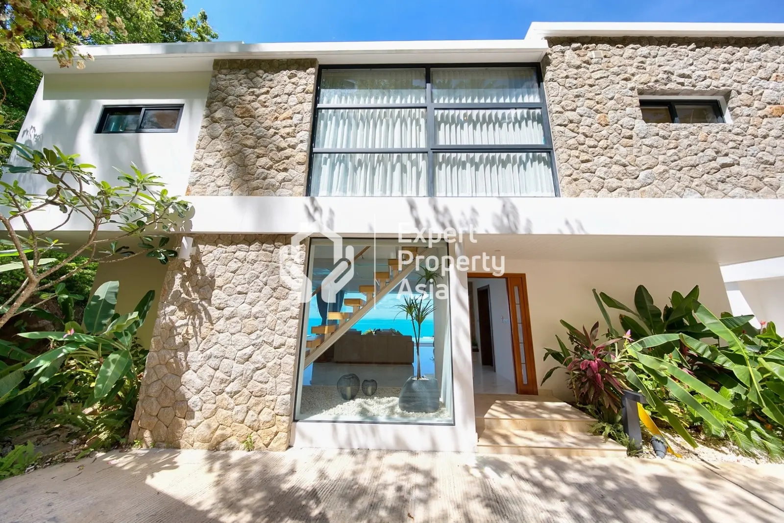 Villa E2 : Superbe villa avec piscine de 4 chambres et vue sur la mer à Lamai, Koh Samui