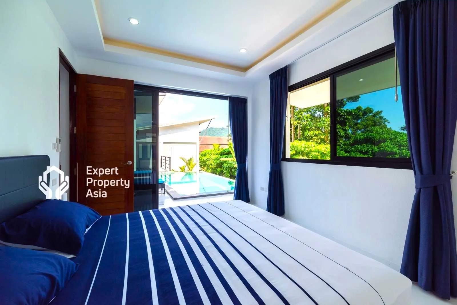 Modern 4-Bedroom Pool Villa for Rent in Lamai – Fully Furnished, Pet-Friendly