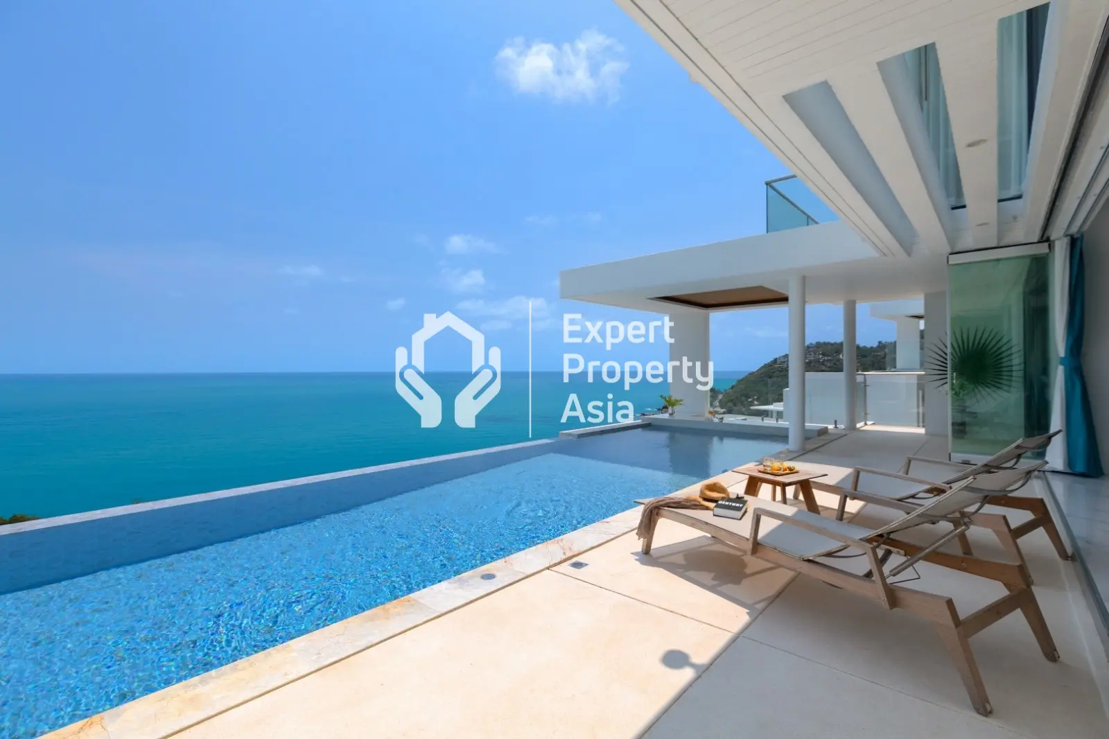 Villa E3 : Luxueuse villa de 5 chambres avec vue sur la mer et piscine à Lamai, Koh Samui