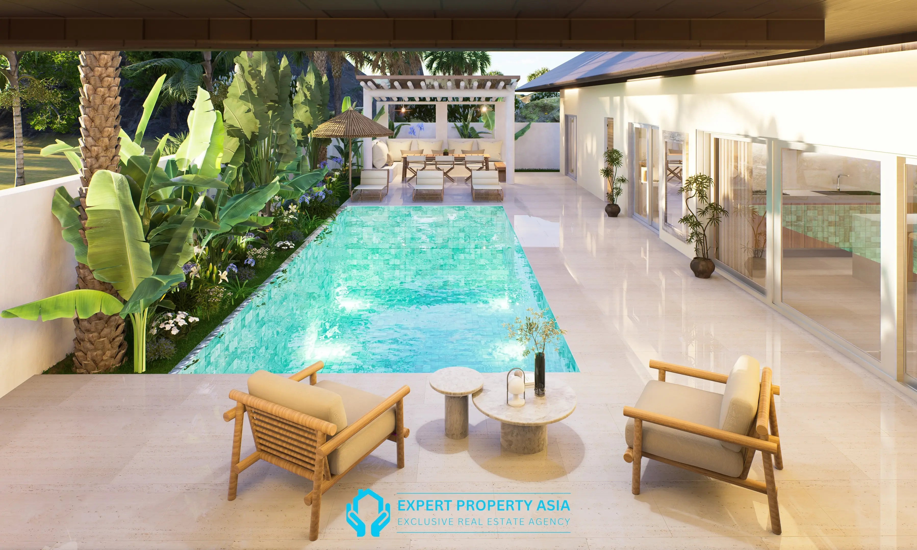 Freehold 3-Bedroom Pool Villa in Maenam – Great Value & Rental Potential