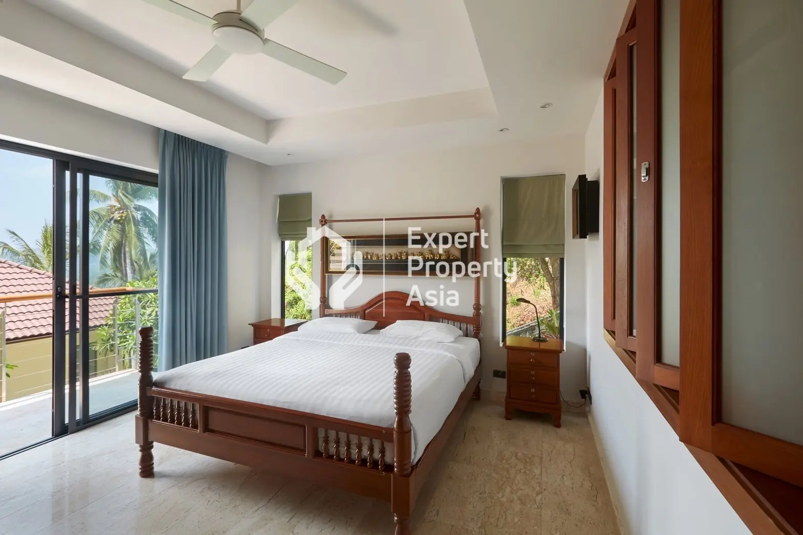 Villa de luxe avec 5 chambres, piscine et vue sur la mer – Lamai, Koh Samui