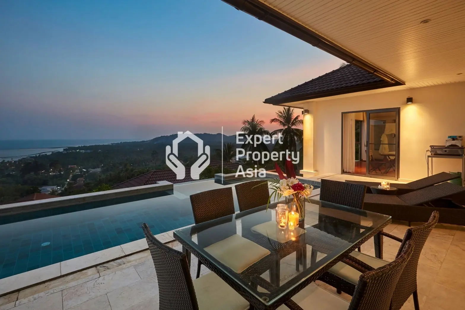 Luxury 5-Bedroom Pool Villa with Sea View – Lamai, Koh Samui