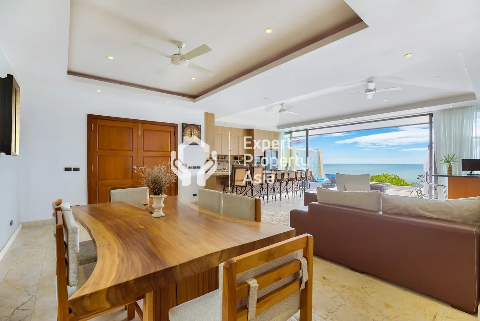 Villa de luxe avec 5 chambres, piscine et vue sur la mer – Lamai, Koh Samui