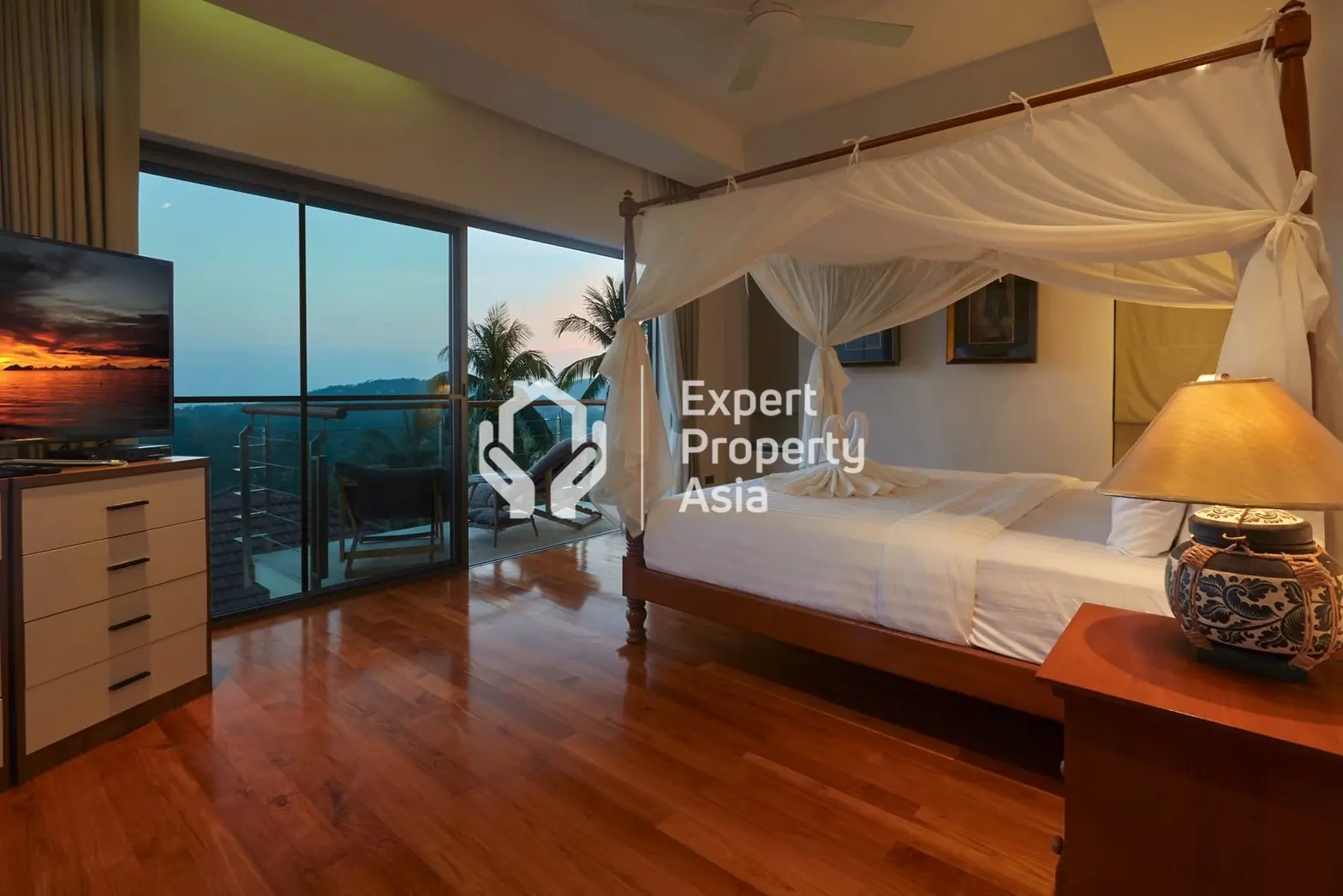 Luxury 5-Bedroom Pool Villa with Sea View – Lamai, Koh Samui