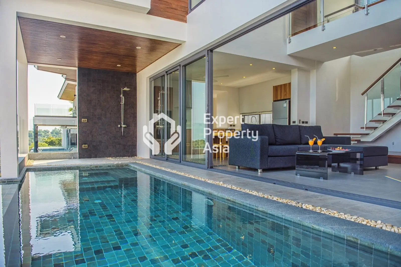 Luxury 2-Bedroom Pool Villa with Sea View – Lamai, Koh Samui