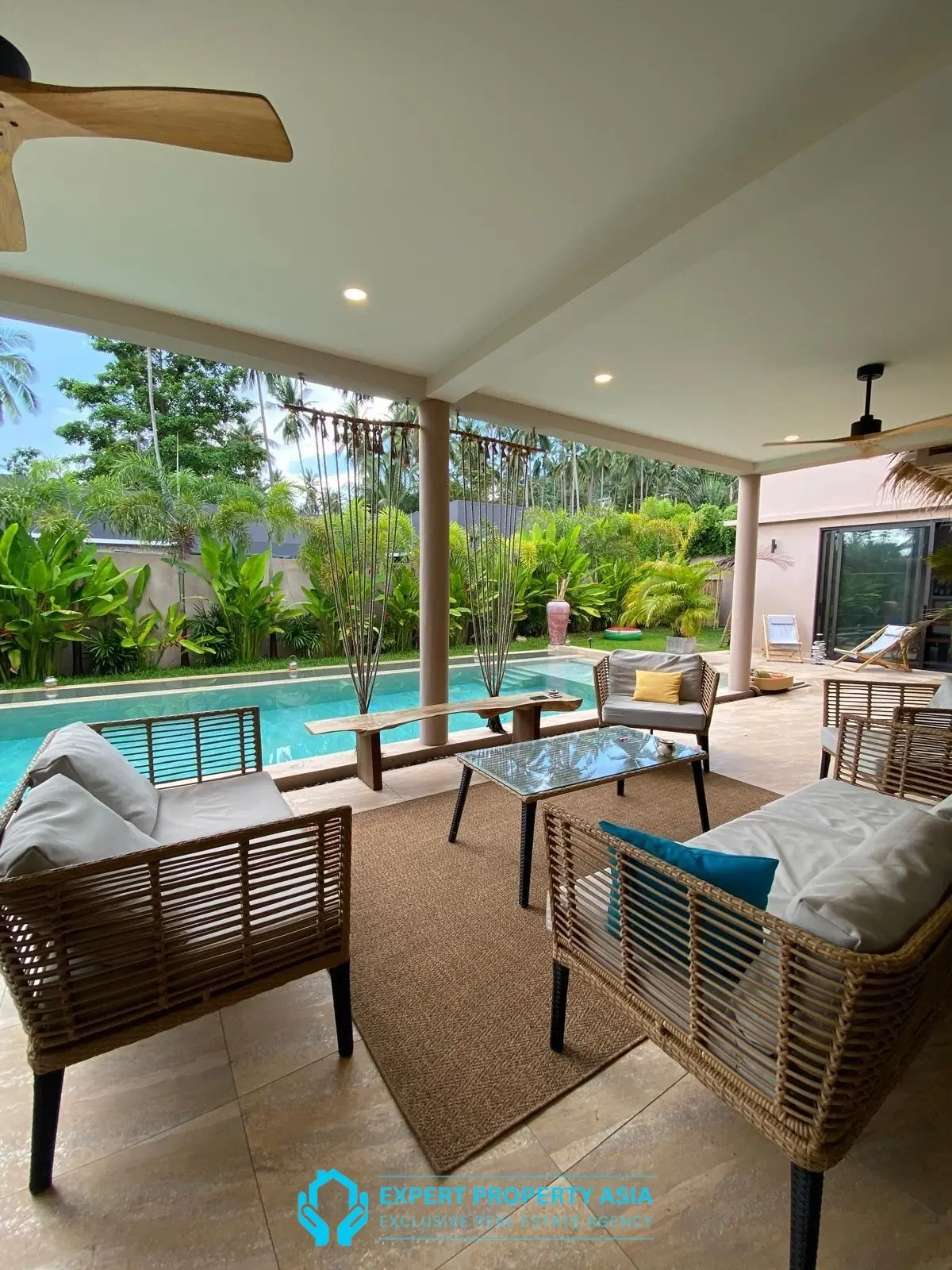 Stylish 3-Bedroom Pool Villa for Sale in Maenam – Quiet Area, Near Beach & Schools