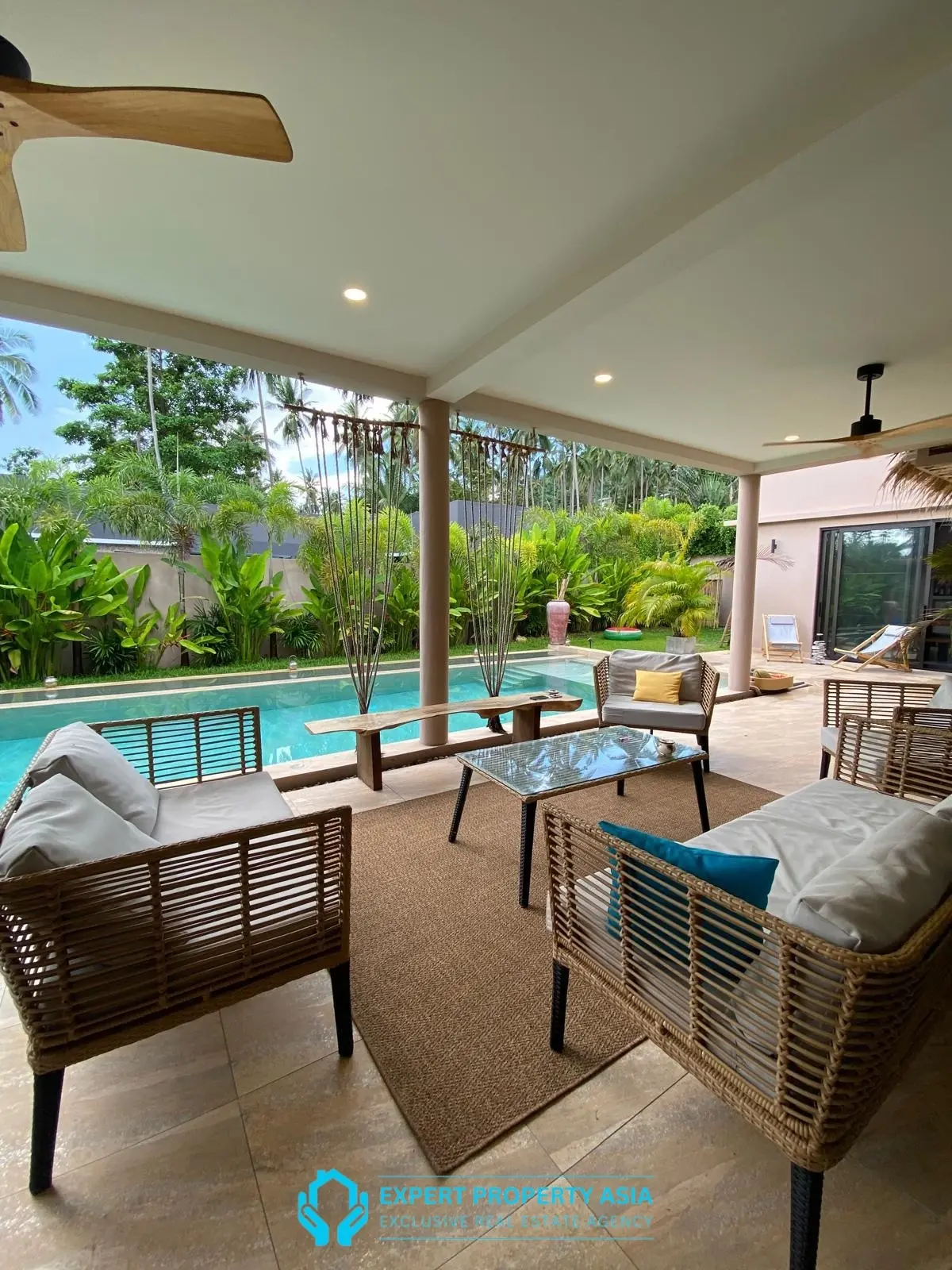 Stylish 3-Bedroom Pool Villa for Sale in Maenam – Quiet Area, Near Beach & Schools