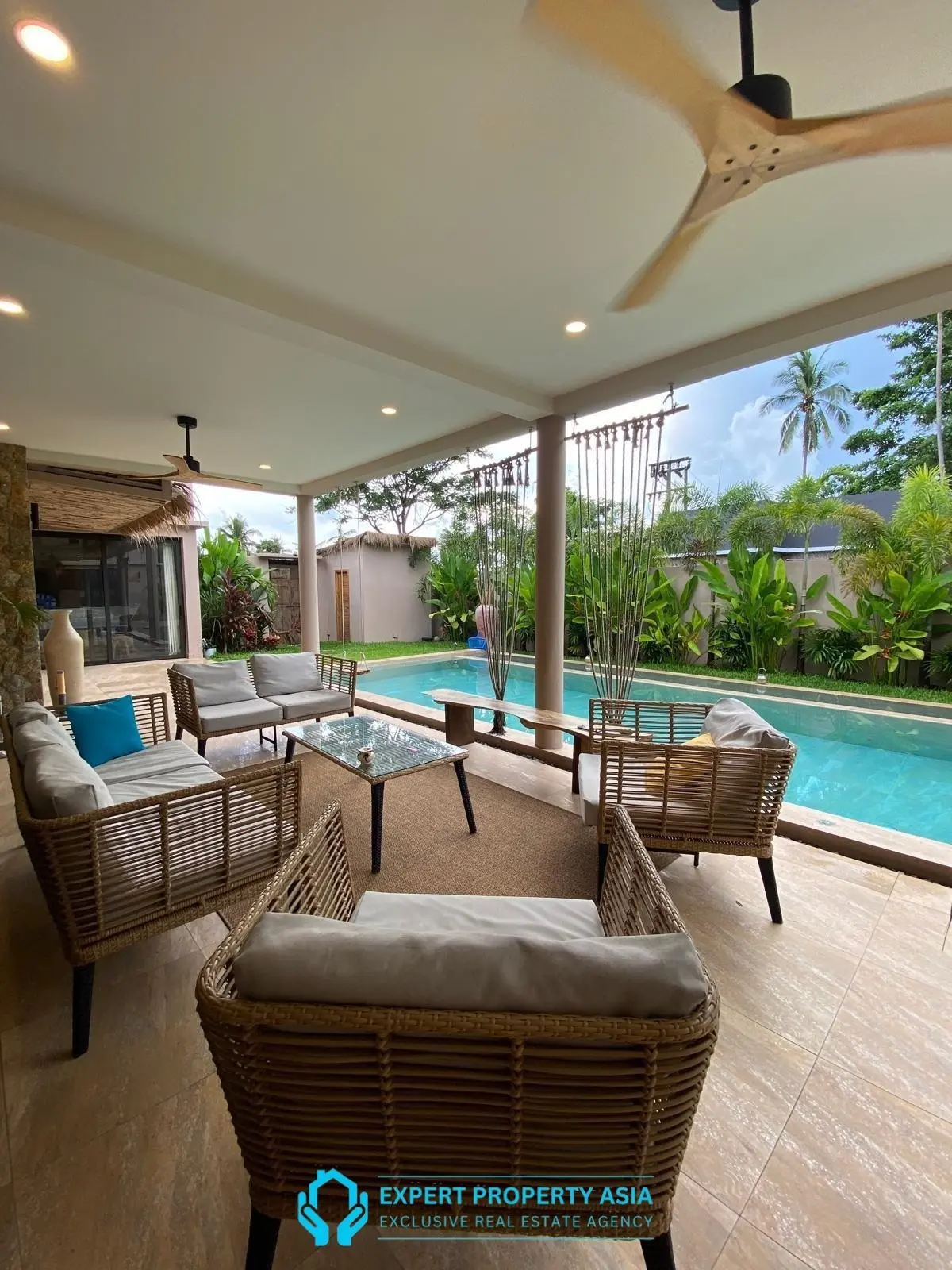Stylish 3-Bedroom Pool Villa for Sale in Maenam – Quiet Area, Near Beach & Schools