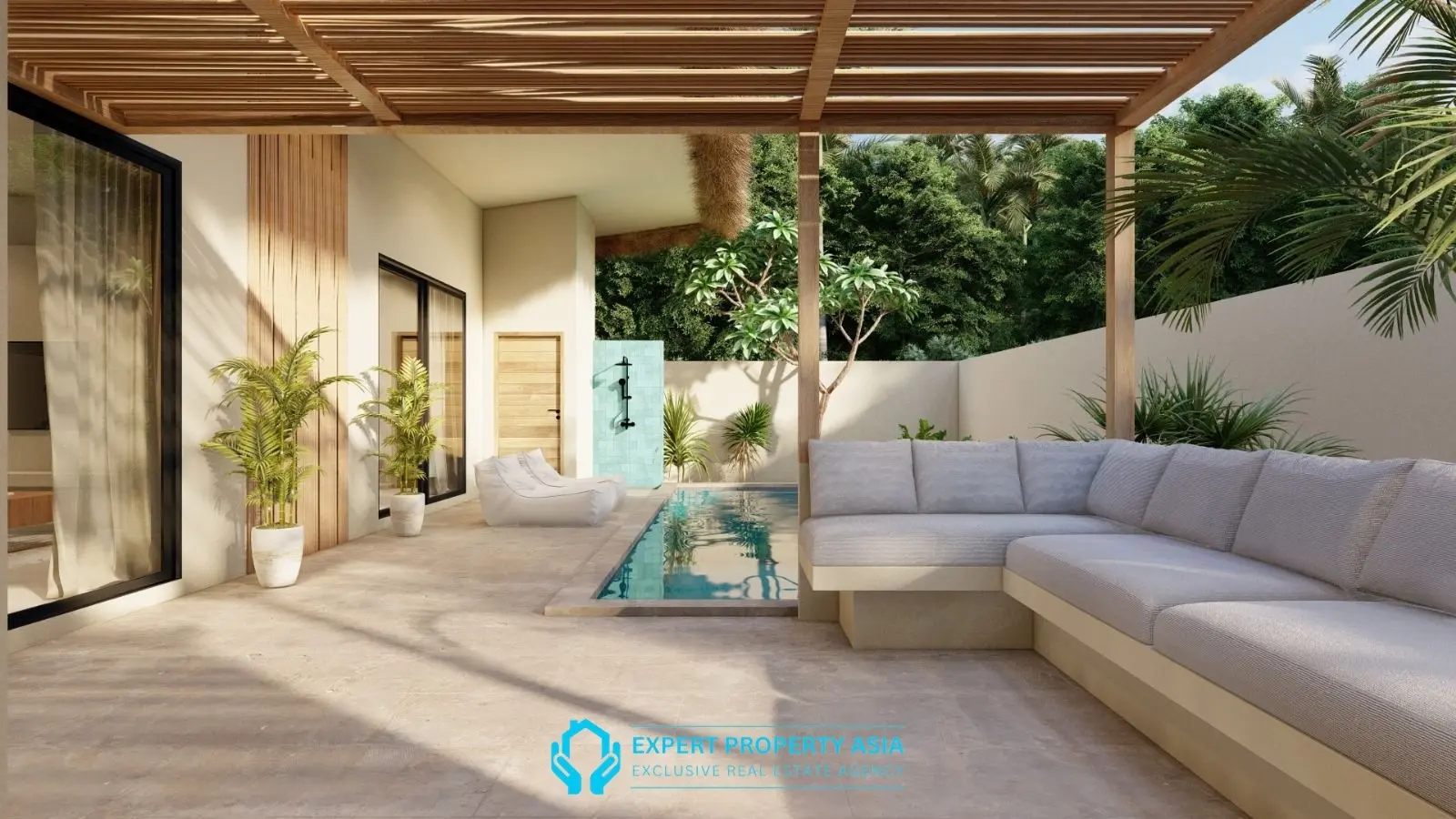 Modern 2-Bedroom Pool Villa – Quiet Maenam Location, Great Price