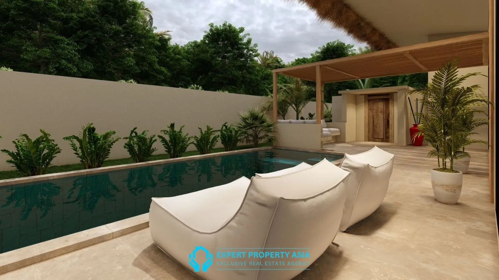 Modern 2-Bedroom Pool Villa – Quiet Maenam Location, Great Price