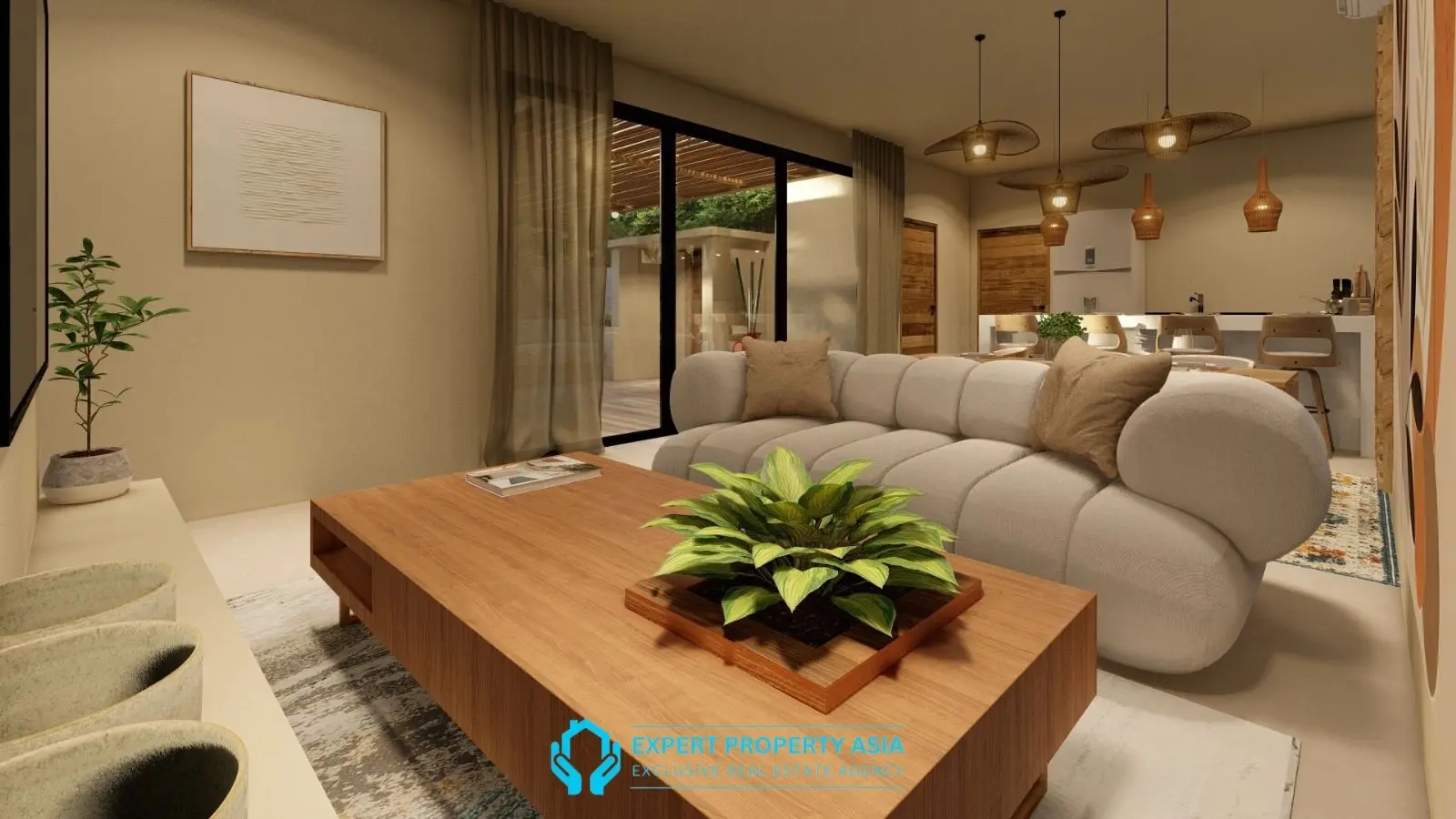 Modern 2-Bedroom Pool Villa – Quiet Maenam Location, Great Price
