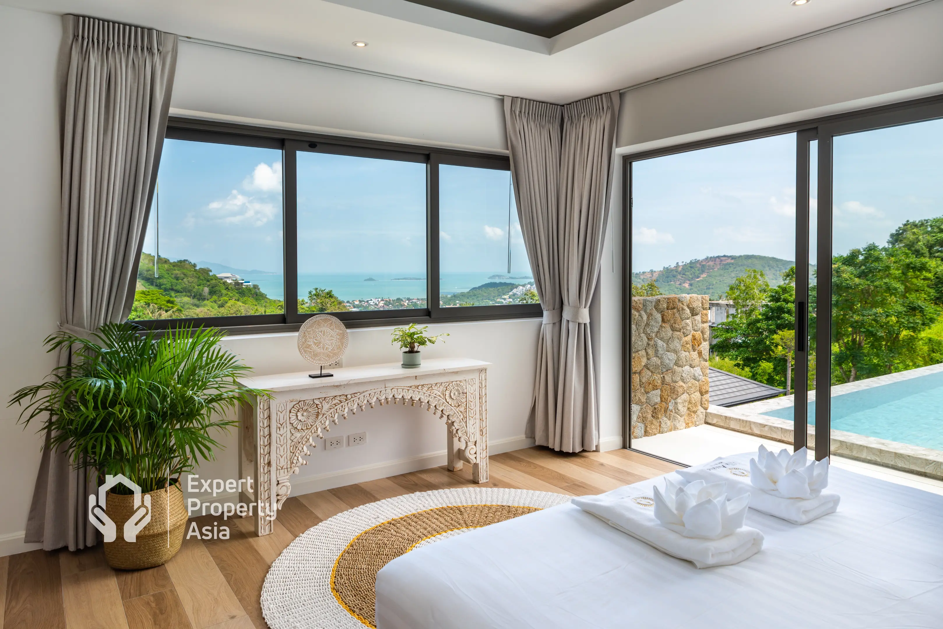 Exclusive 5-Bedroom Ocean View Villa – Bophut, Koh Samui