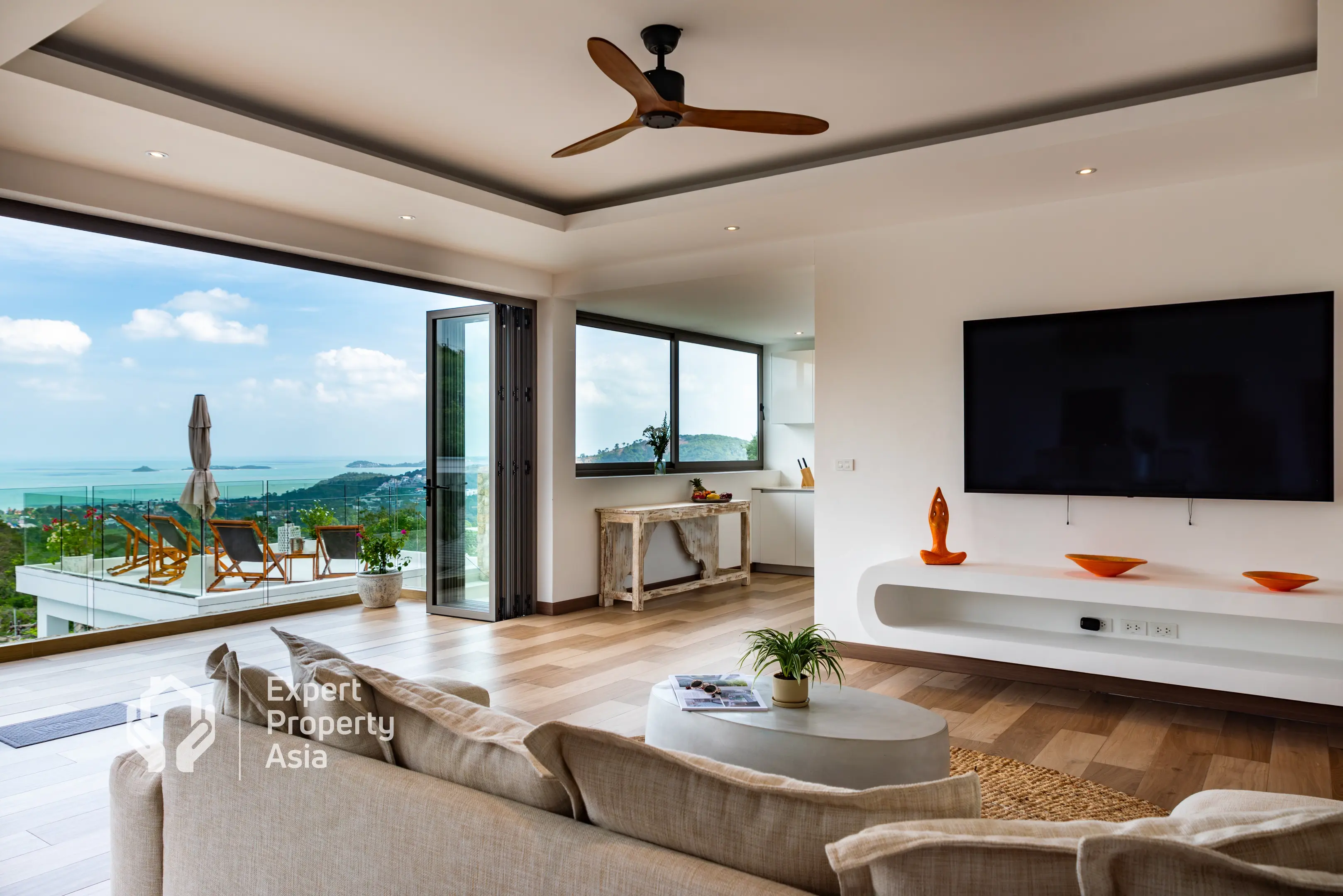 Exclusive 5-Bedroom Ocean View Villa – Bophut, Koh Samui