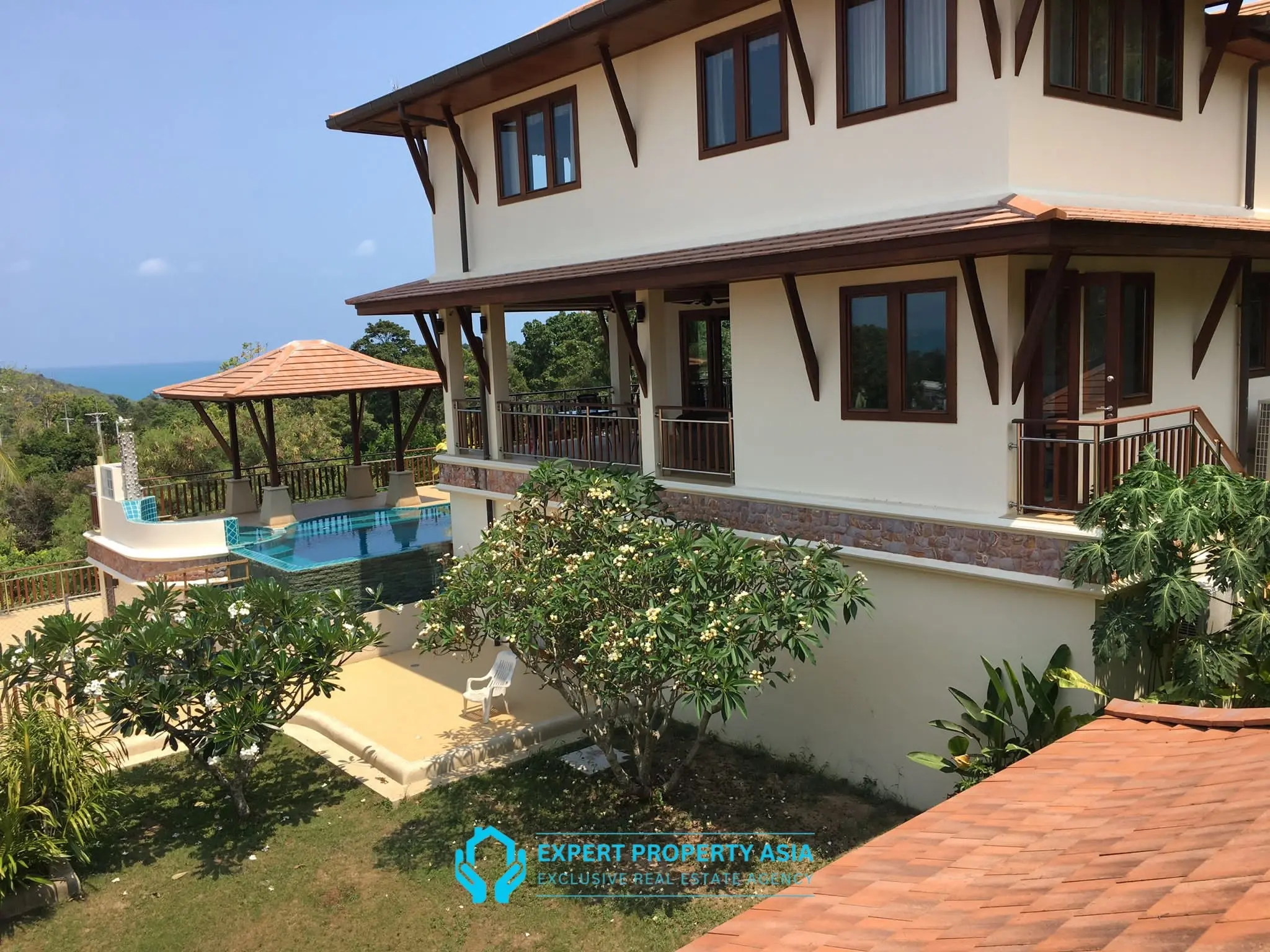 Exclusive 5-Bedroom Sea View Villa with Private Pool – Available for Long-Term Rent