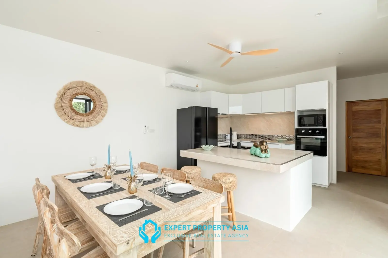 Brand-New 3-Bedroom Villa with Private Pool – Maenam, Koh Samui