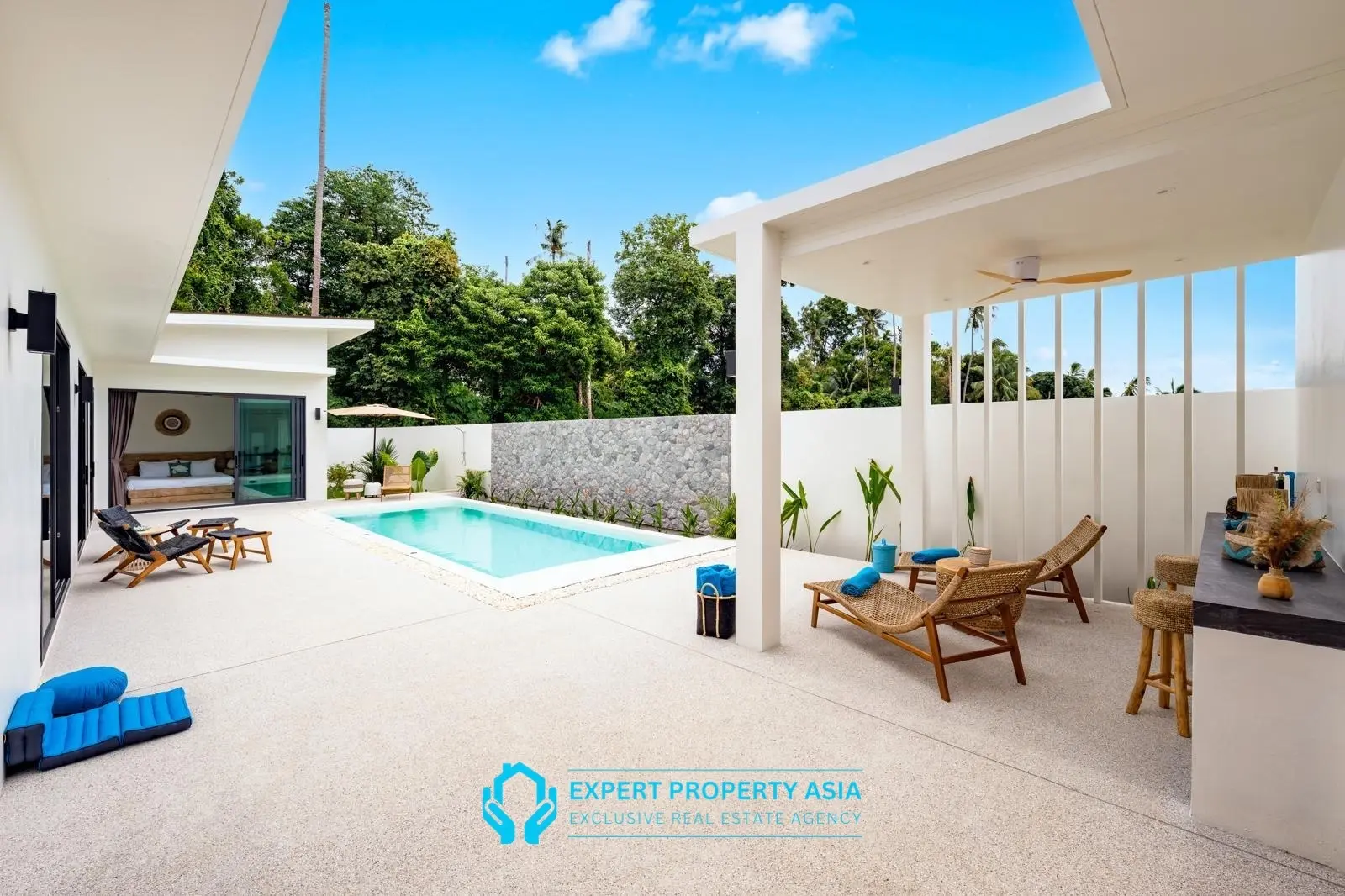 Brand-New 3-Bedroom Villa with Private Pool – Maenam, Koh Samui