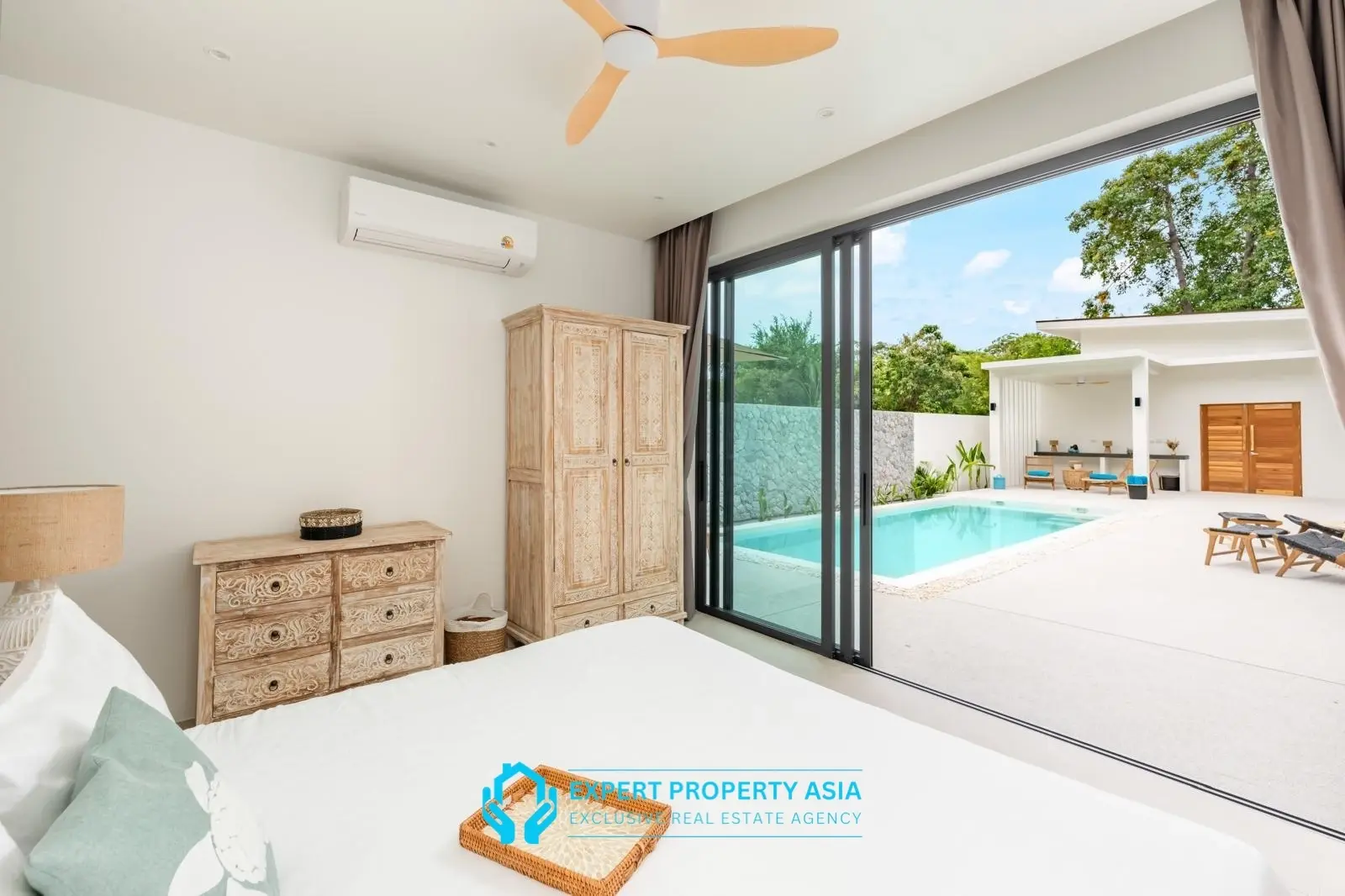 Brand-New 3-Bedroom Villa with Private Pool – Maenam, Koh Samui