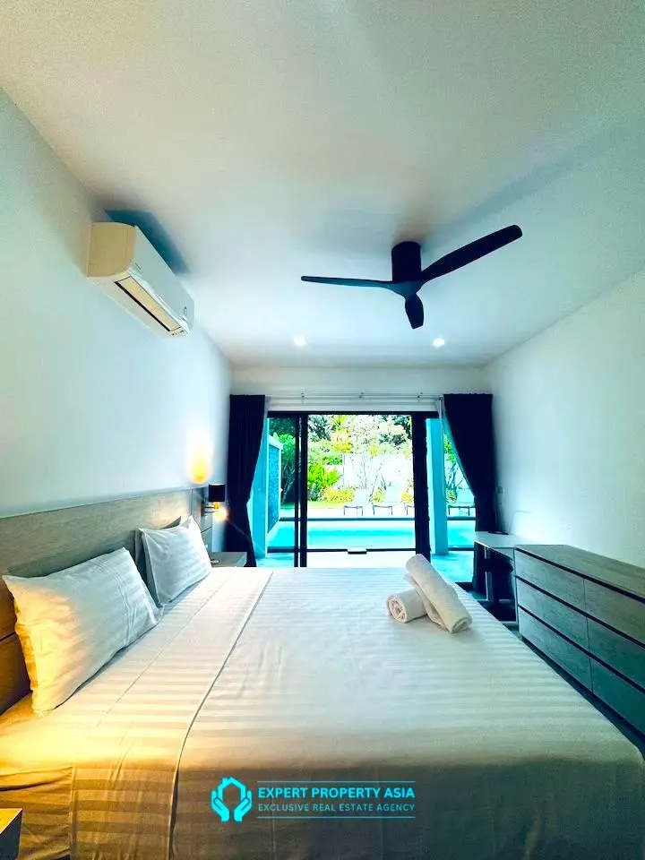 Modern 3-Bedroom Pool Villa for Long-Term Rent – Lamai, Koh Samui