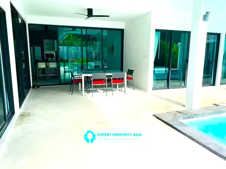 Modern 3-Bedroom Pool Villa for Long-Term Rent – Lamai, Koh Samui