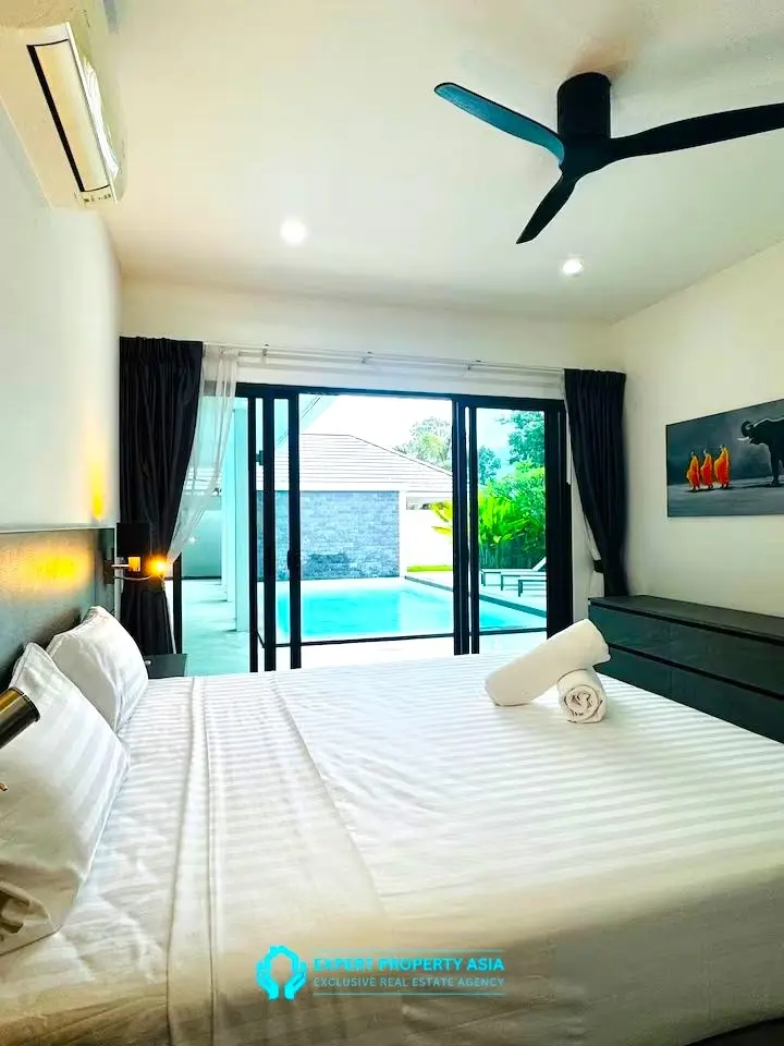 Modern 3-Bedroom Pool Villa for Long-Term Rent – Lamai, Koh Samui